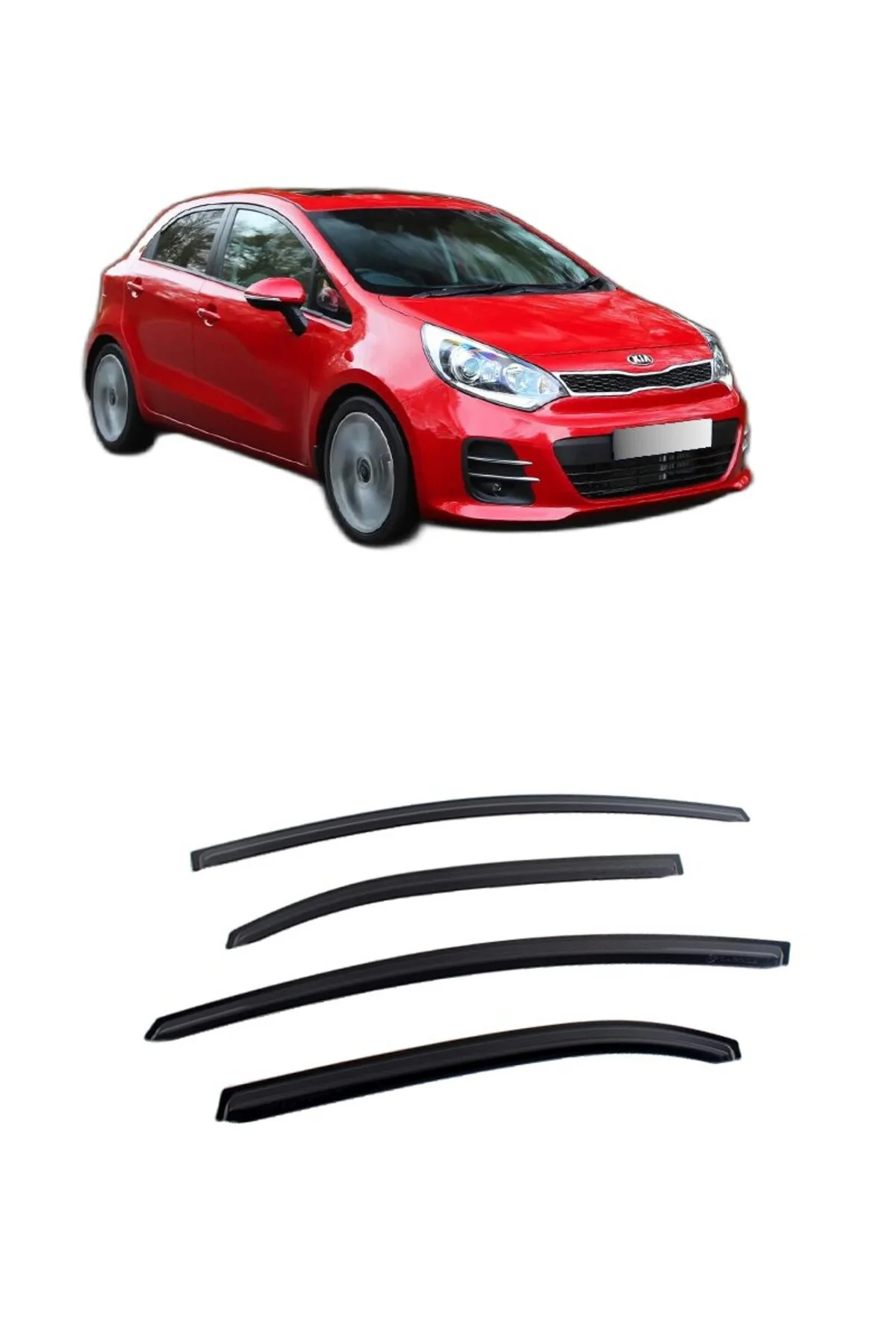 Kia Rio HB 2011-2017 Arası Cam Rüzgarlık OEM (Made in Korea)