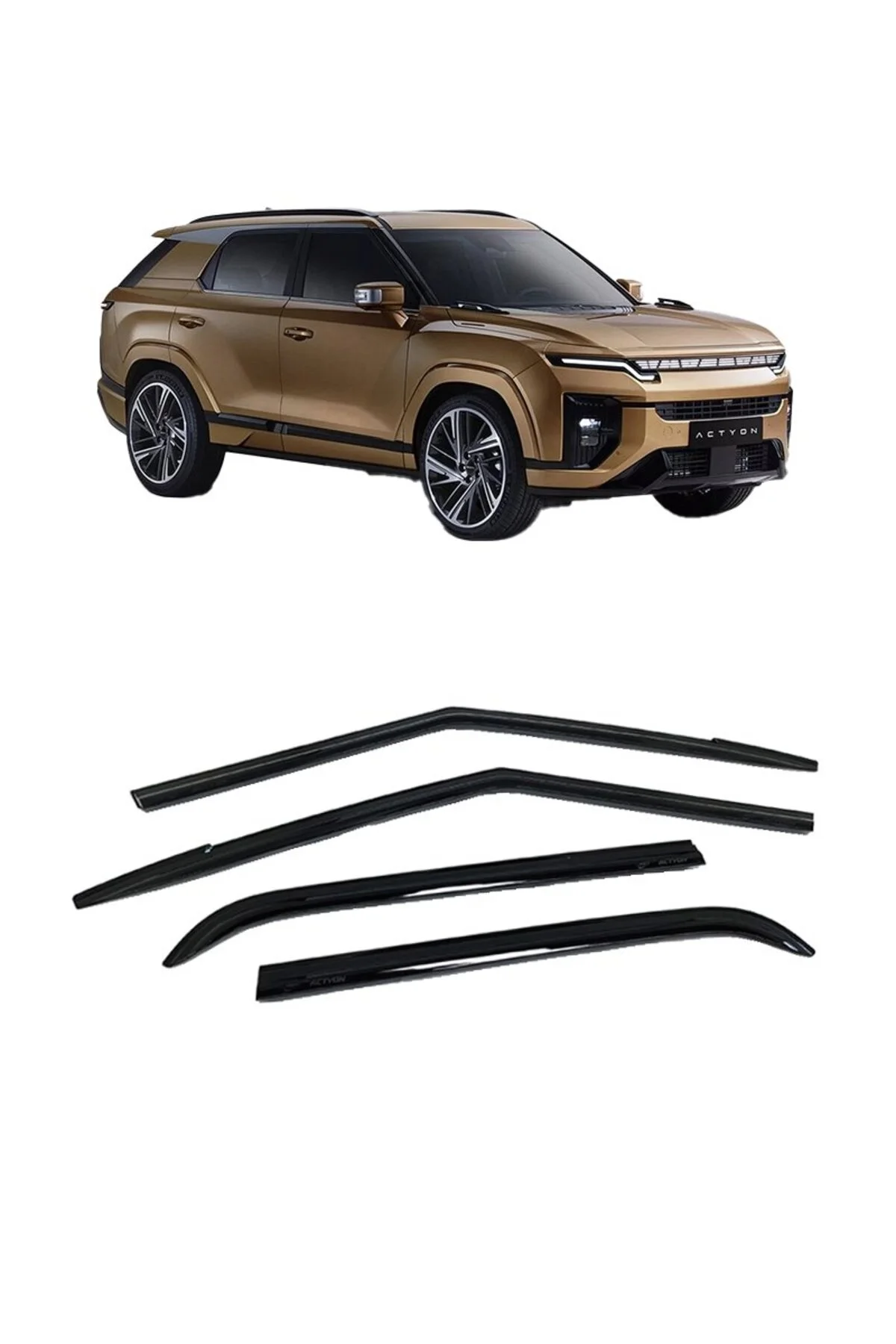 SsangYong Actyon 2024 ve Sonrası Cam Rüzgarlık OEM (Made in Korea)