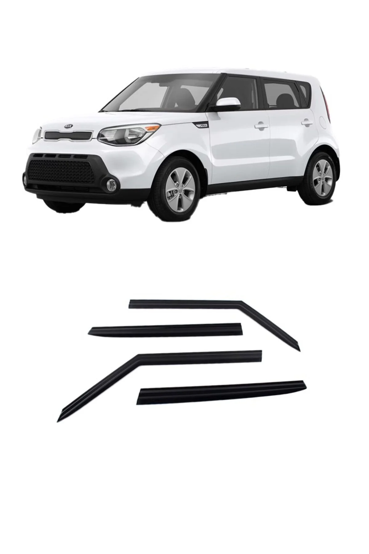 Kia Soul 2013-2018 Arası Cam Rüzgarlık OEM (Made in Korea)