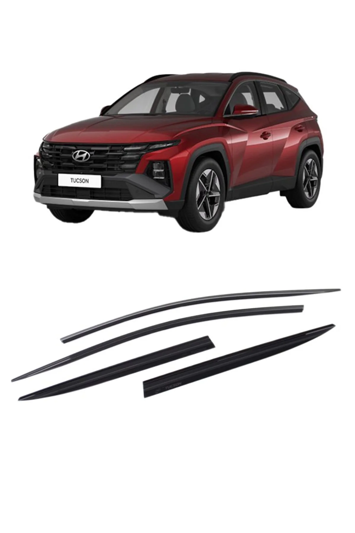 Hyundai Tucson 2021 ve Sonrası Cam Rüzgarlık OEM (Made in Korea)