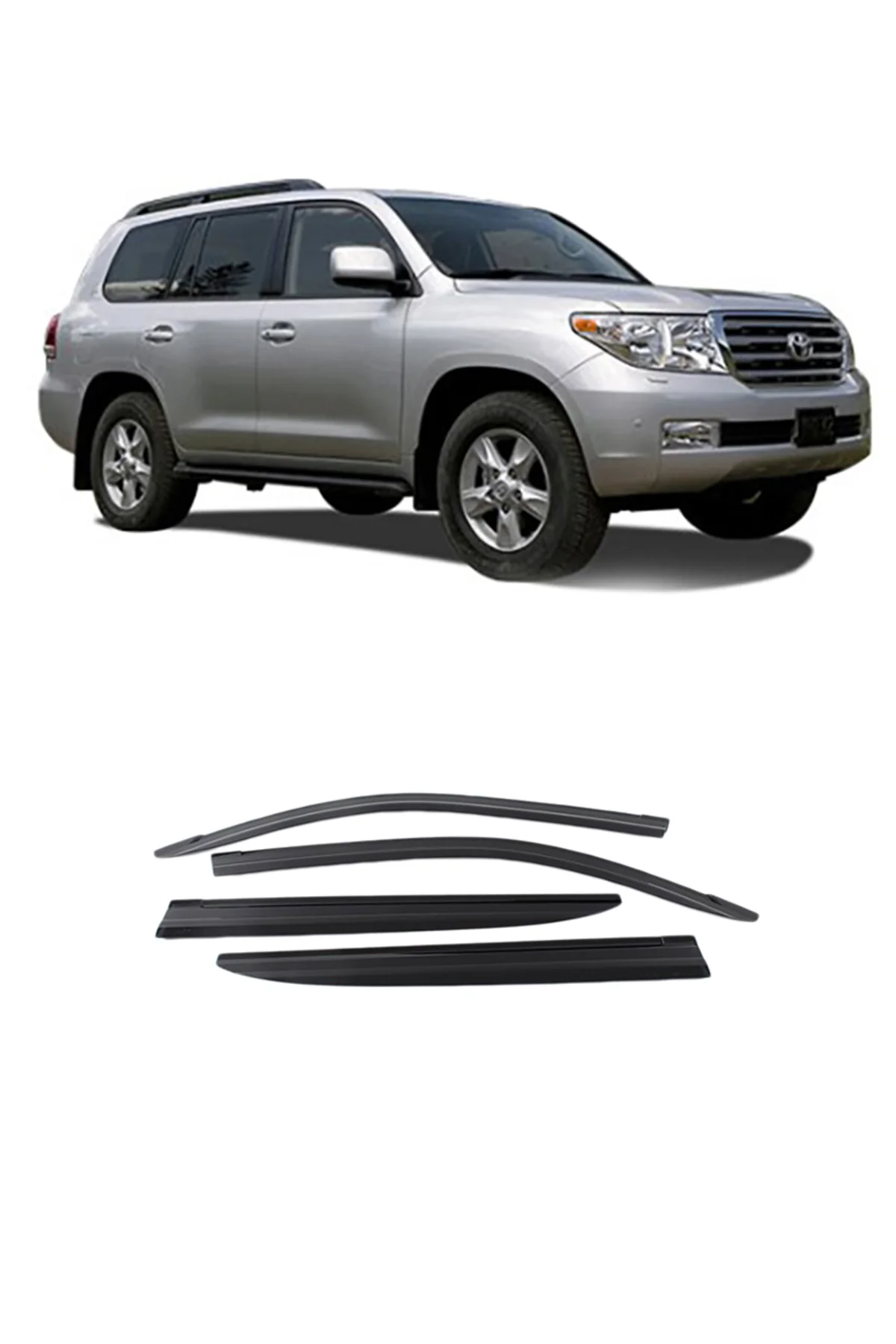 Toyota Land Cruiser 2008-2015 Cam Rüzgarlık OEM (Made in Korea)