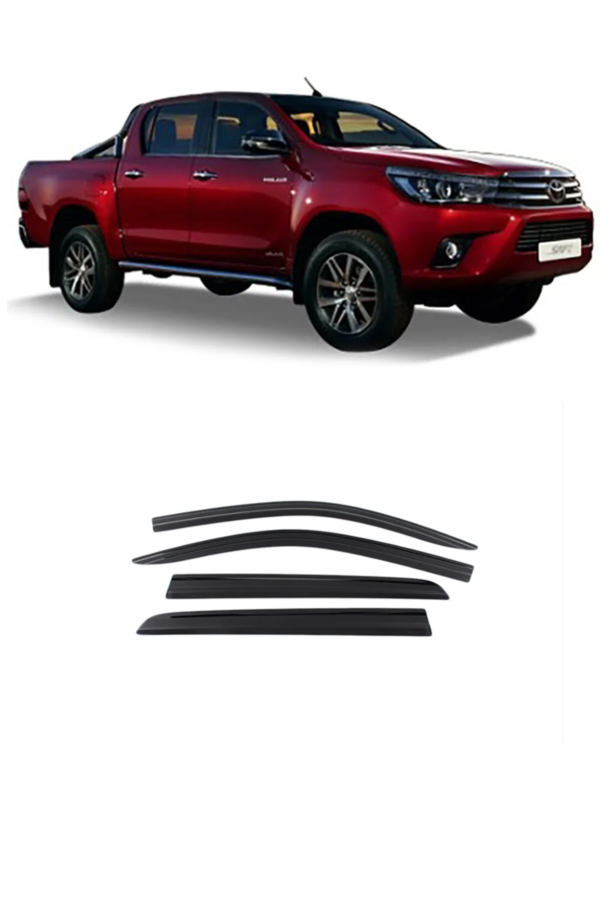Toyota Hilux 2016ve Sonrası Cam Rüzgarlık Oem (MADE IN KOREA)