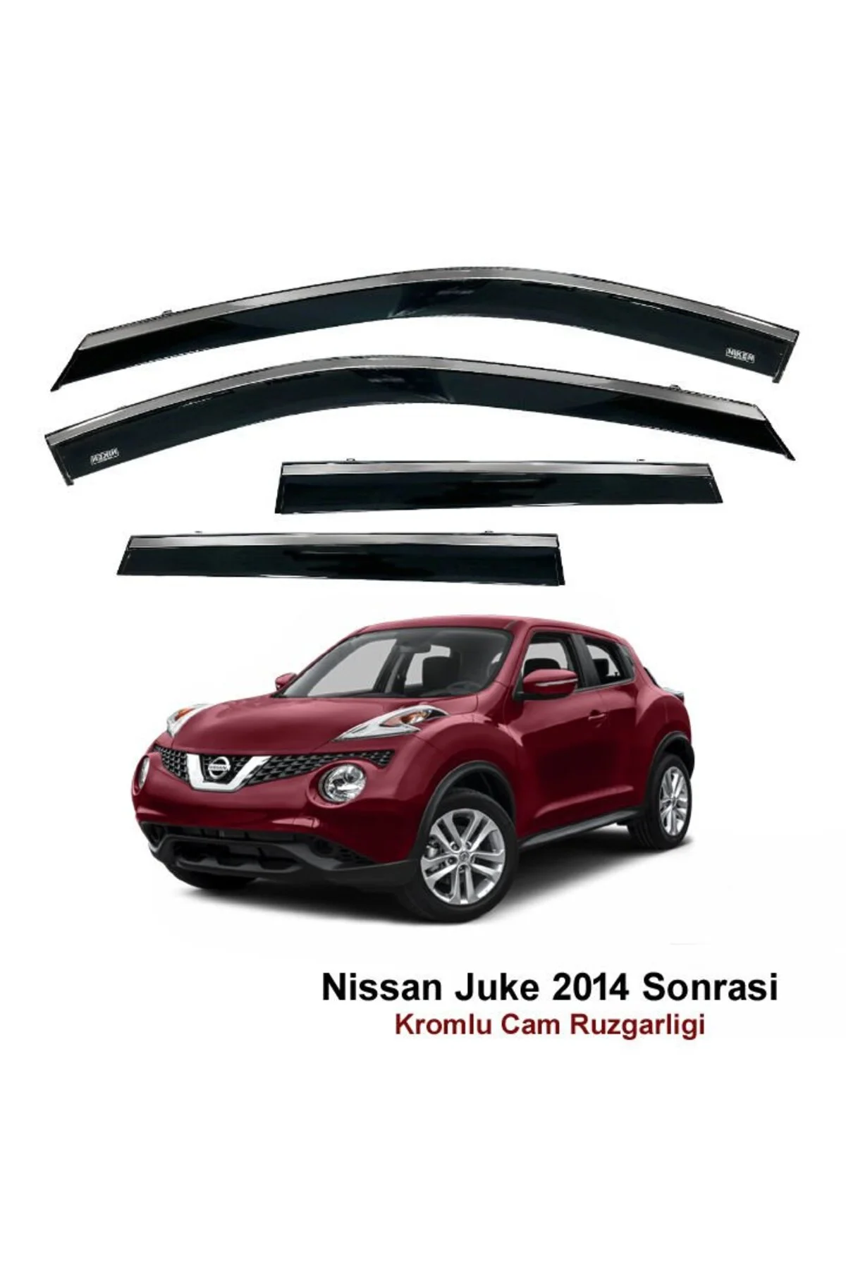 Nissan Juke Kromlu Cam Rüzgarlığı 2014 Sonrası
