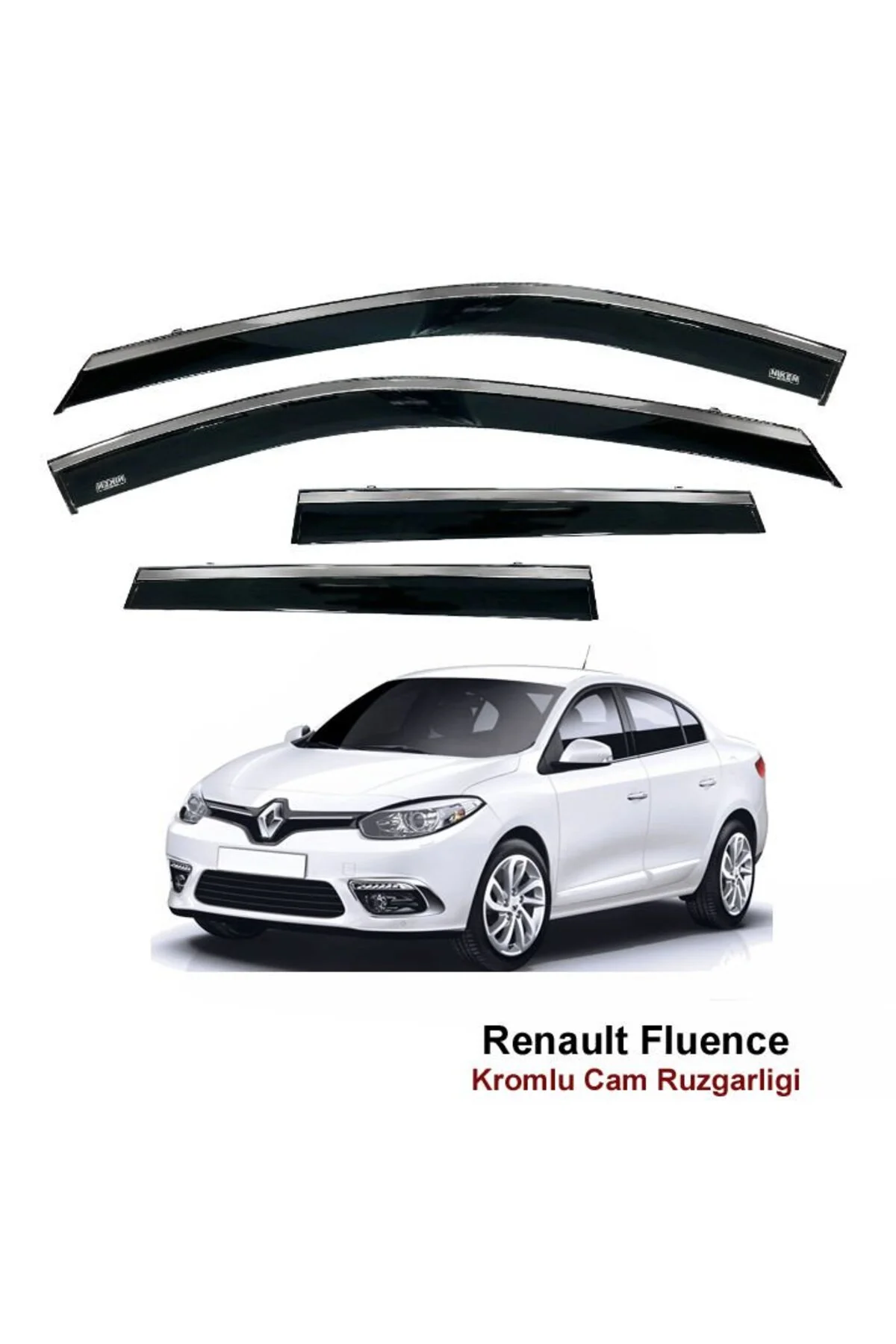 Renault Fluence Kromlu Cam Rüzgarlığı