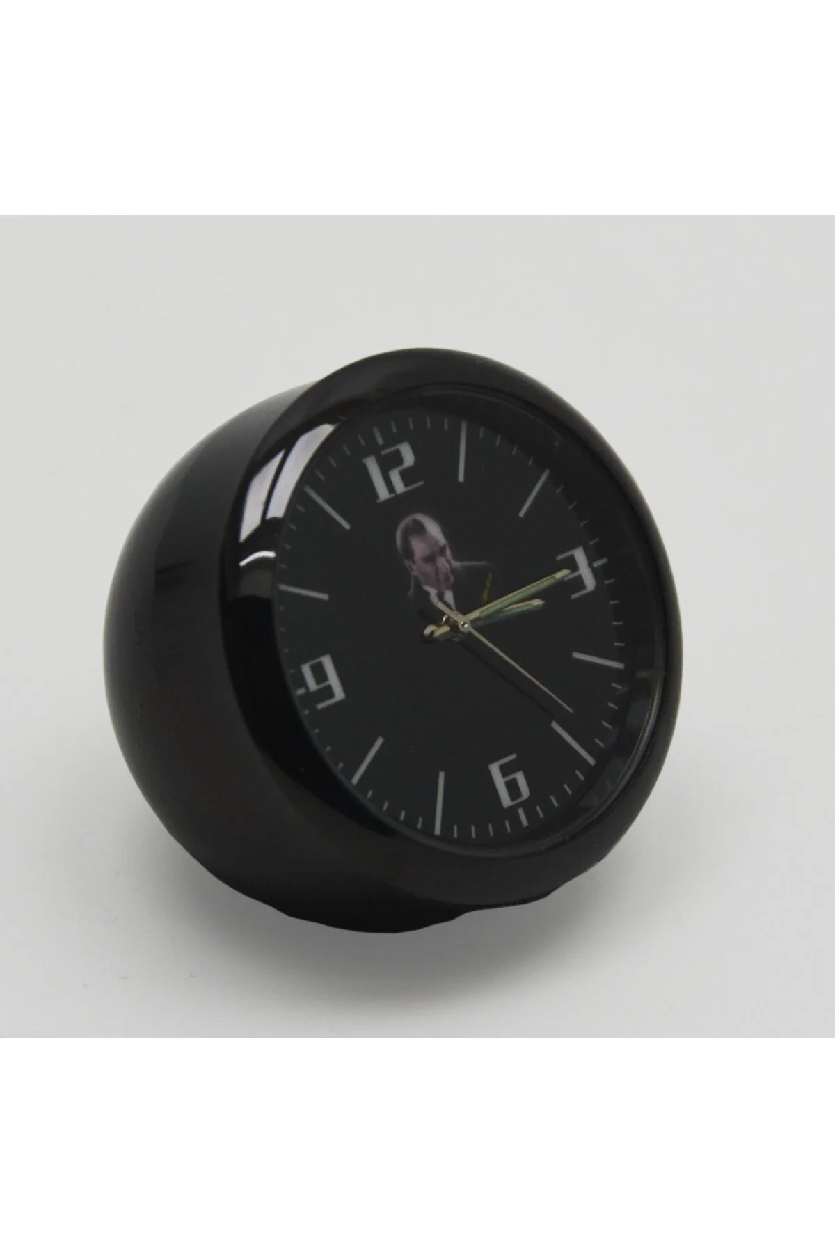 Araç İçi Saat Retro Analog Atatürk Resimli Model
