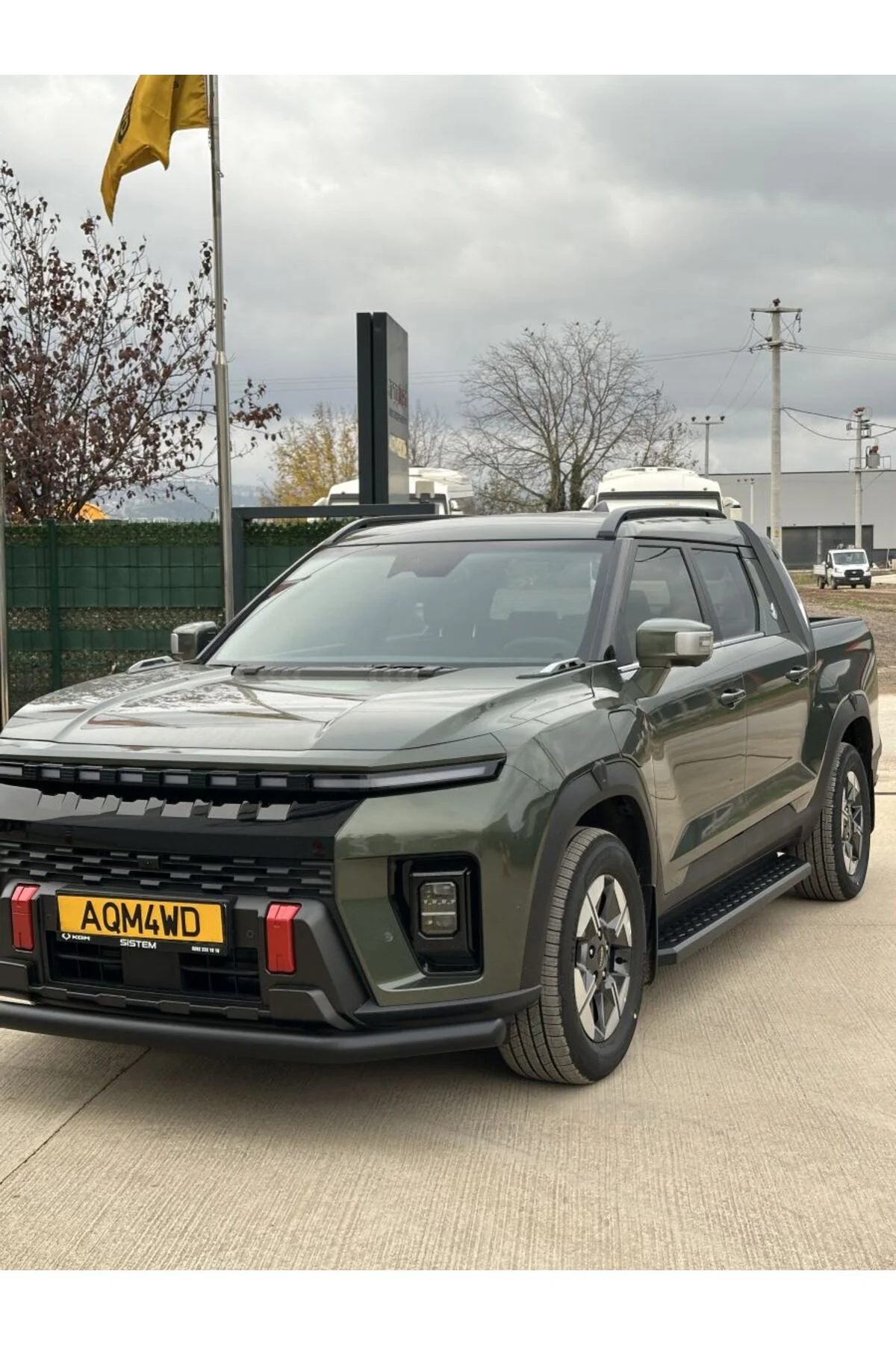 KGM Musso EV Model Uyumlu Ön Koruma PST20 - AQM4WD Görsel 3