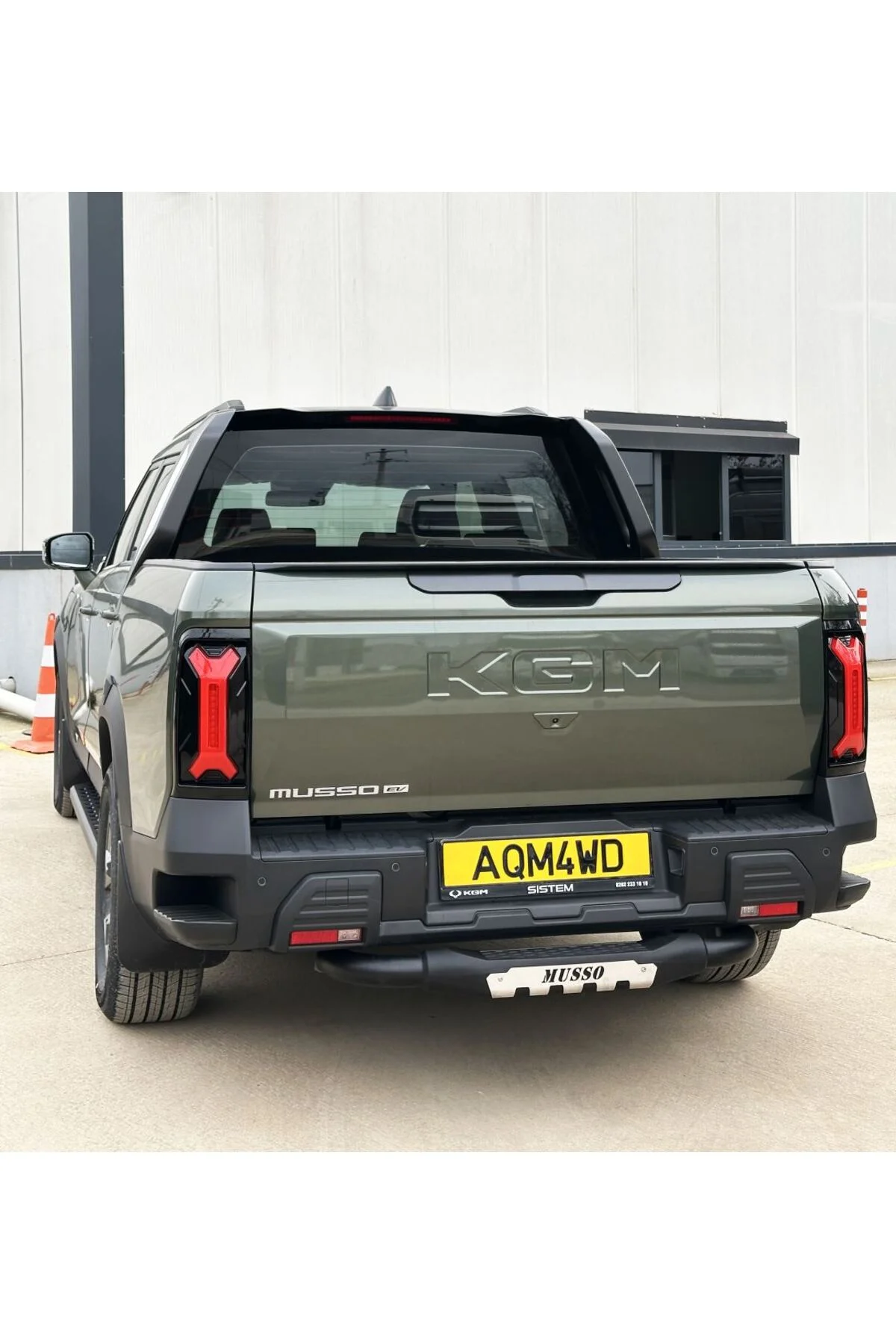 KGM Musso EV Model Uyumlu Arka Koruma PAK26 - AQM4WD Görsel 2