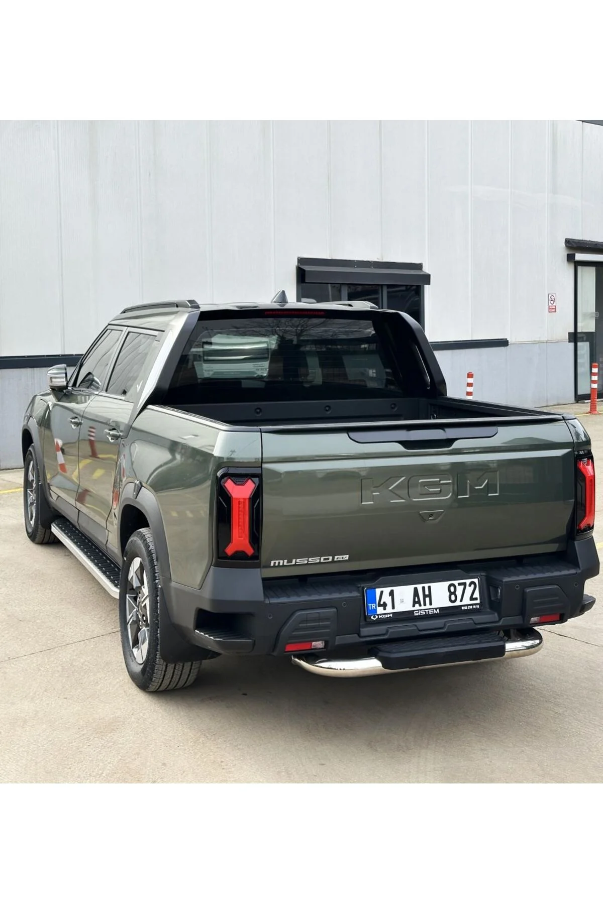KGM Musso EV Model Uyumlu Arka Koruma PAK27 - AQM4WD Görsel 3