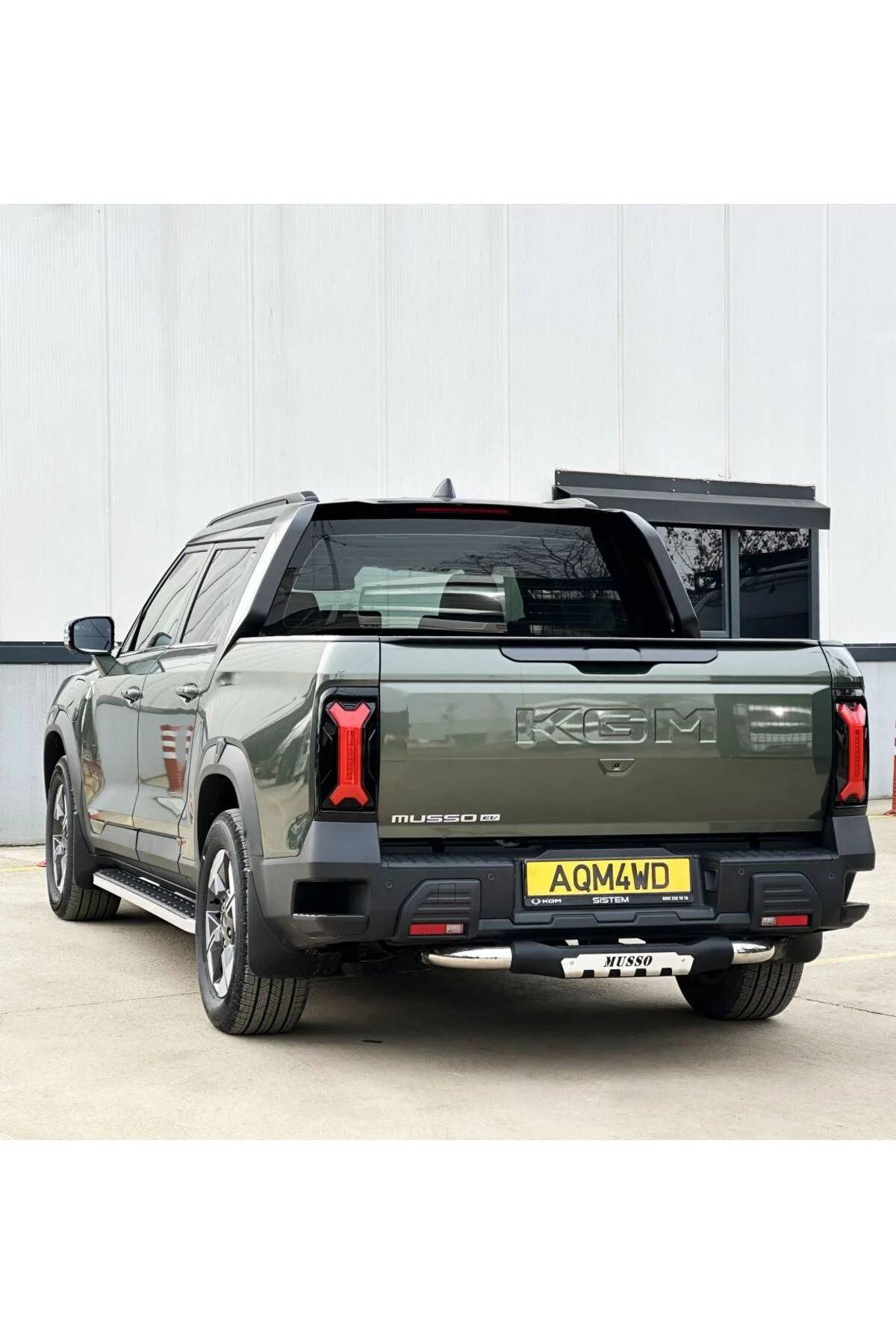 KGM Musso EV Model Uyumlu Arka Koruma PAK25