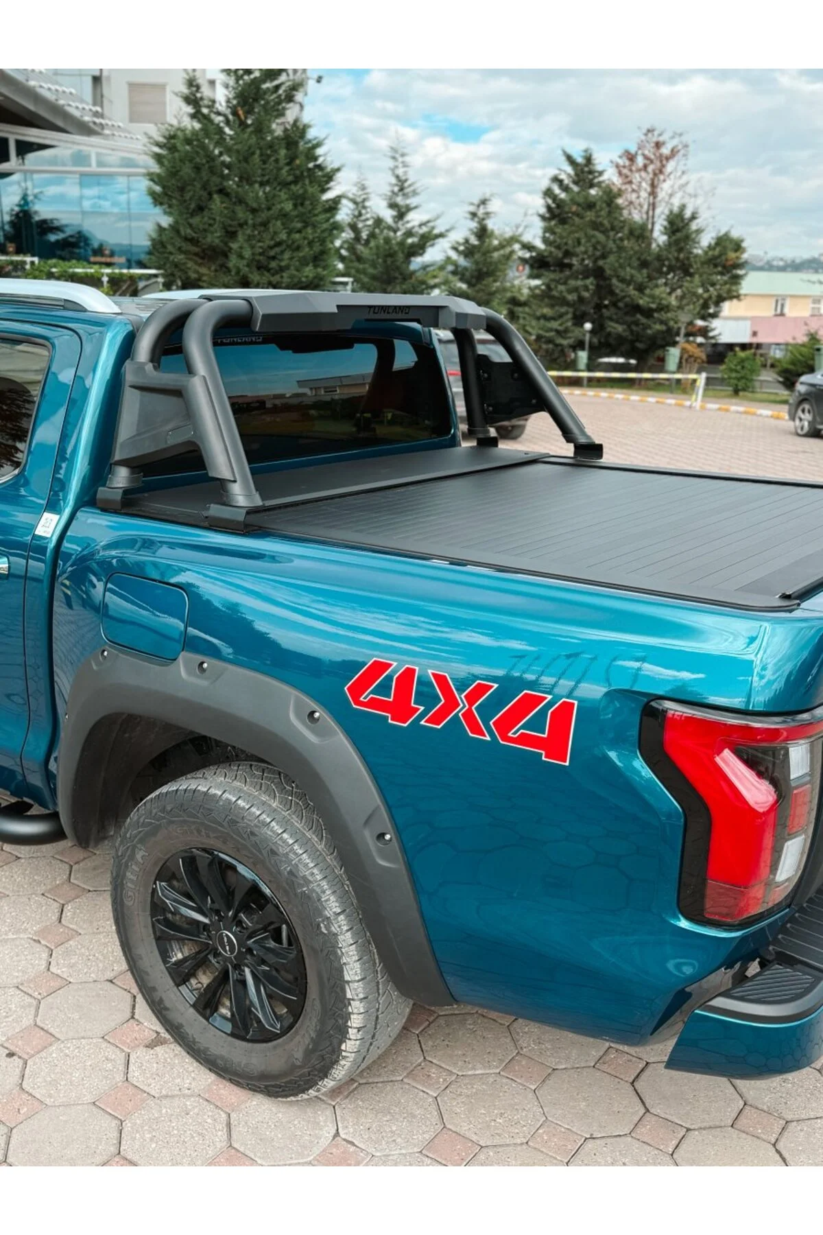 Foton Tunland V9 Model Uyumlu Roll Bar Siyah PRB02 - AQM4WD Görsel 3
