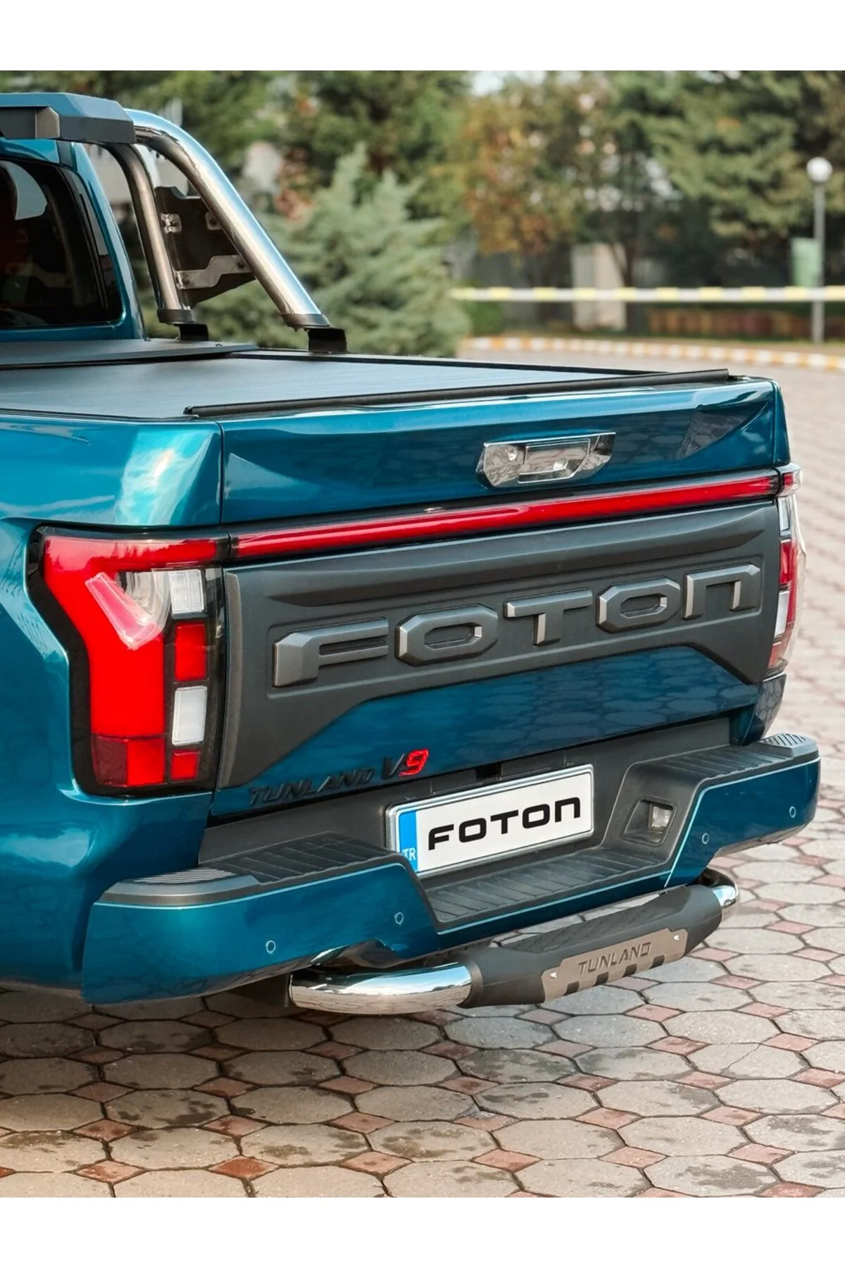 Foton Tunland V9 Model Uyumlu Arka Koruma PAK25 - AQM4WD Görsel 3
