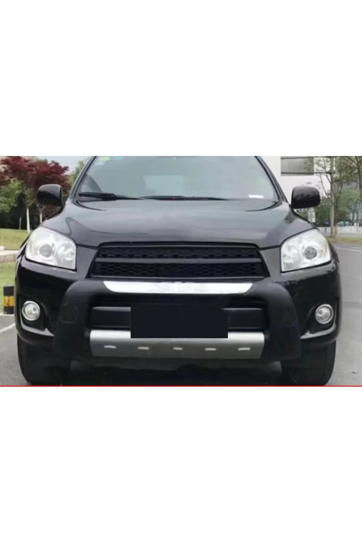 Toyota RAV4 2009-2012 Arası Ön Koruma Difüzör - OTOCİRİT Görsel 2