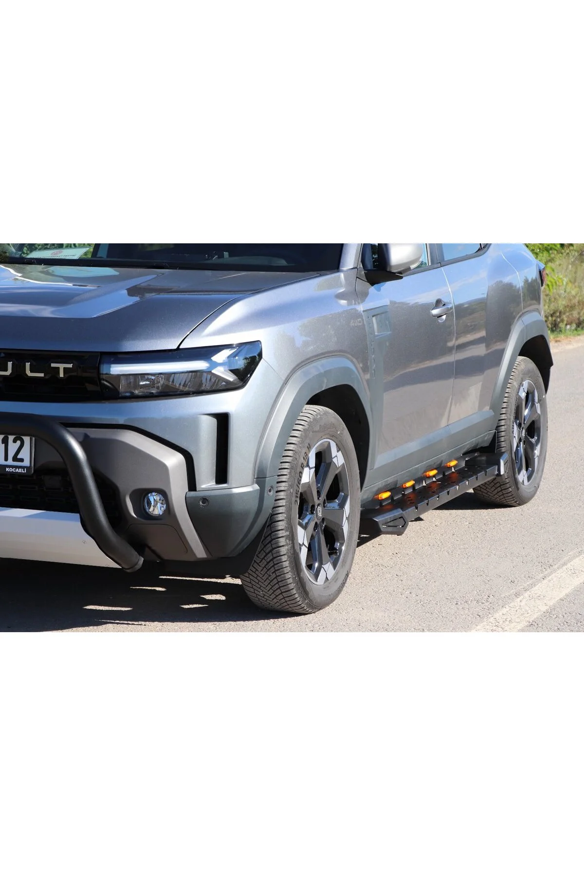 Renault Duster 2024 Model Uyumlu Off-Road Yan Basamak Seti AQM4WD M-30