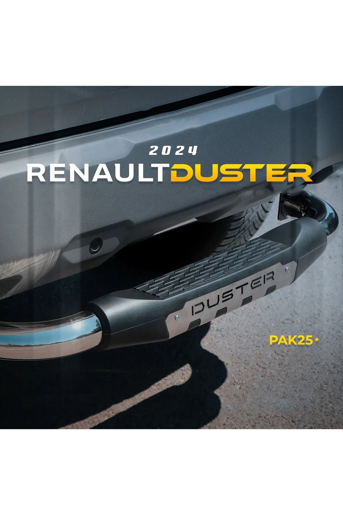 Renault Duster 2024 Model Uyumlu Arka Koruma AQM4WD PAK25 - AQM4WD Görsel 3