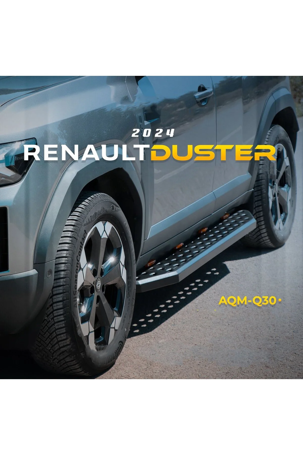 Renault Duster 2024 Model Uyumlu Off-Road Yan Basamak Seti AQM4WD Q30 - AQM4WD Görsel 4