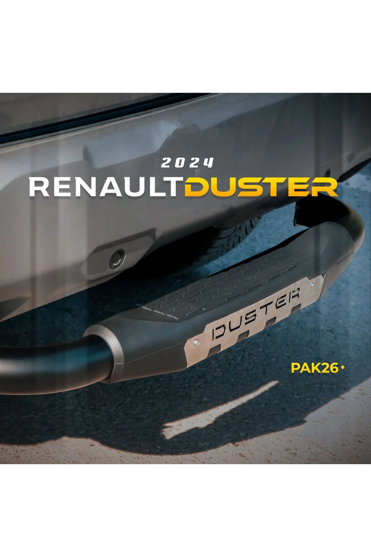 Renault Duster 2024 Model Uyumlu Arka Koruma AQM4WD PAK26 - AQM4WD Görsel 4