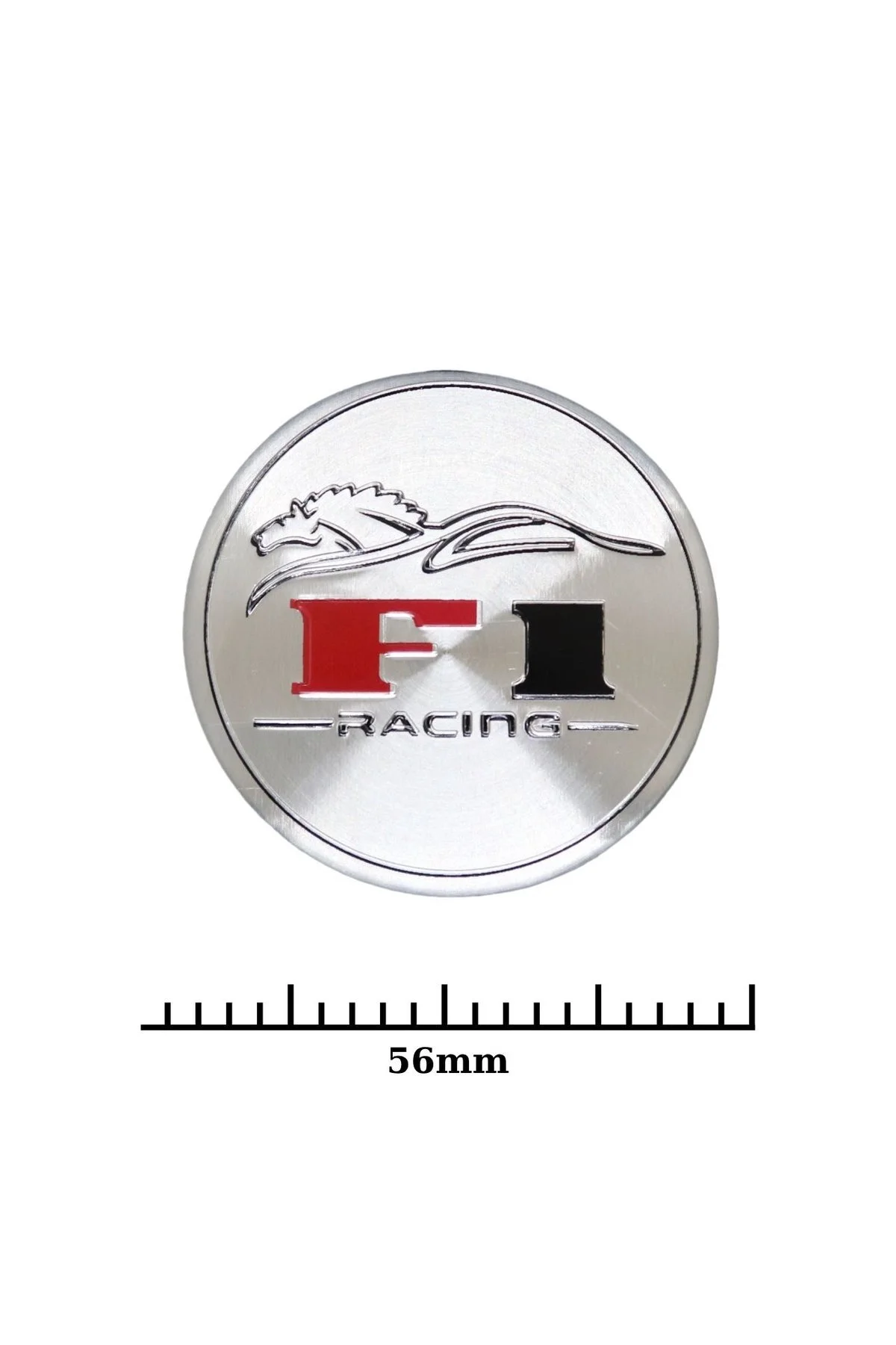 Jant Göbek Arma İthal Metal Sticker F1 Racing Dizayn - OTOCİRİT Görsel 2