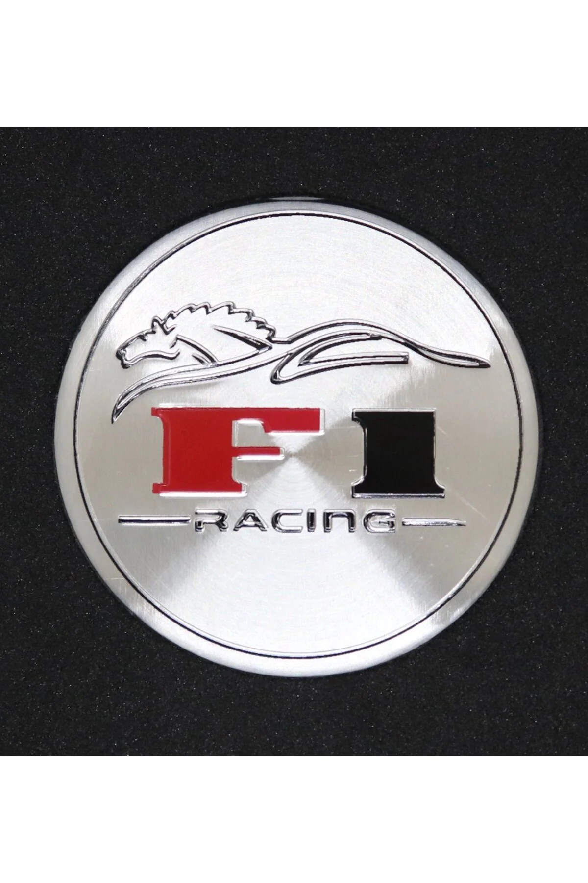 Jant Göbek Arma İthal Metal Sticker F1 Racing Dizayn - OTOCİRİT Görsel 4