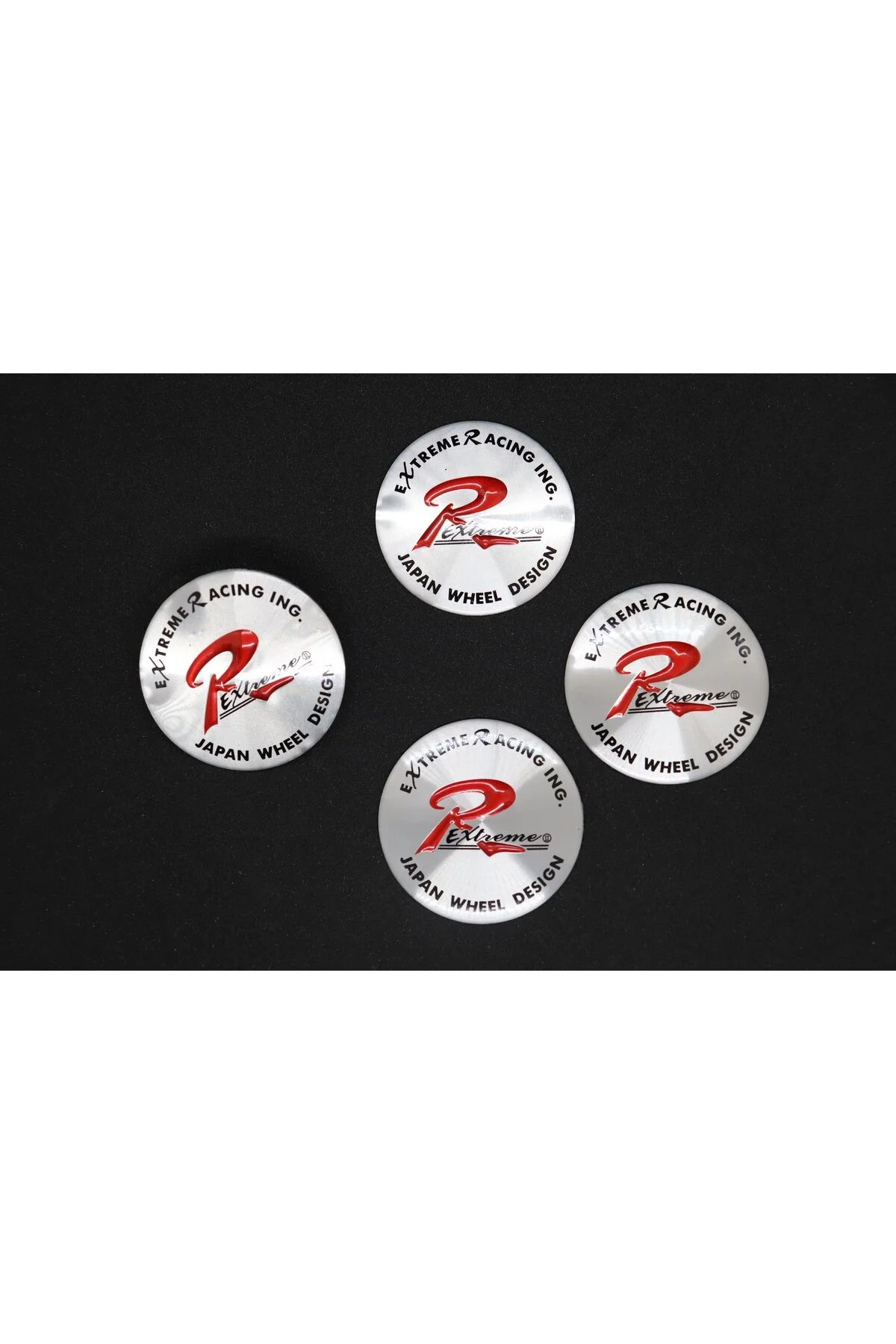Jant Göbek Arma İthal Metal Sticker Extreme Racing Dizayn - OTOCİRİT Görsel 5