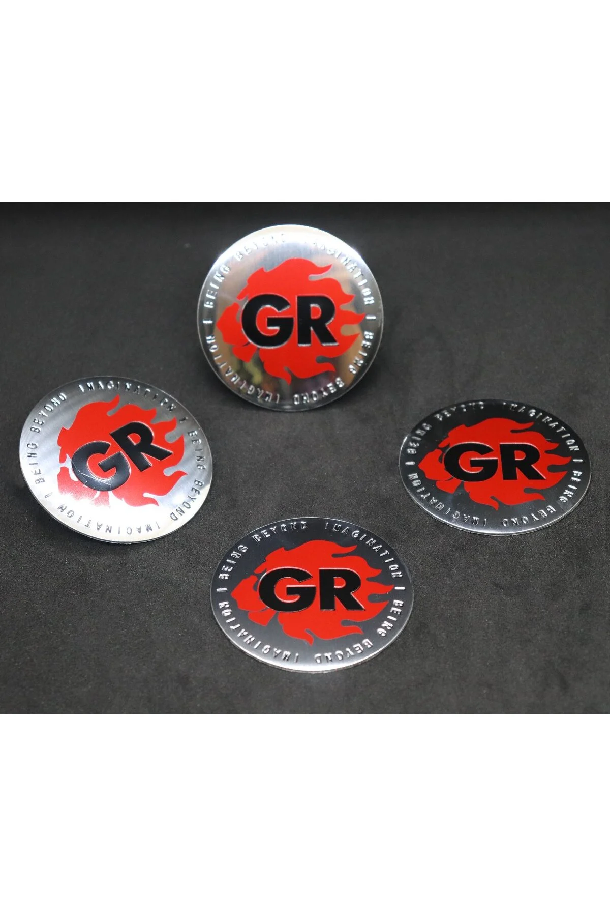 Jant Göbek Arma İthal Metal Sticker GR Dizayn