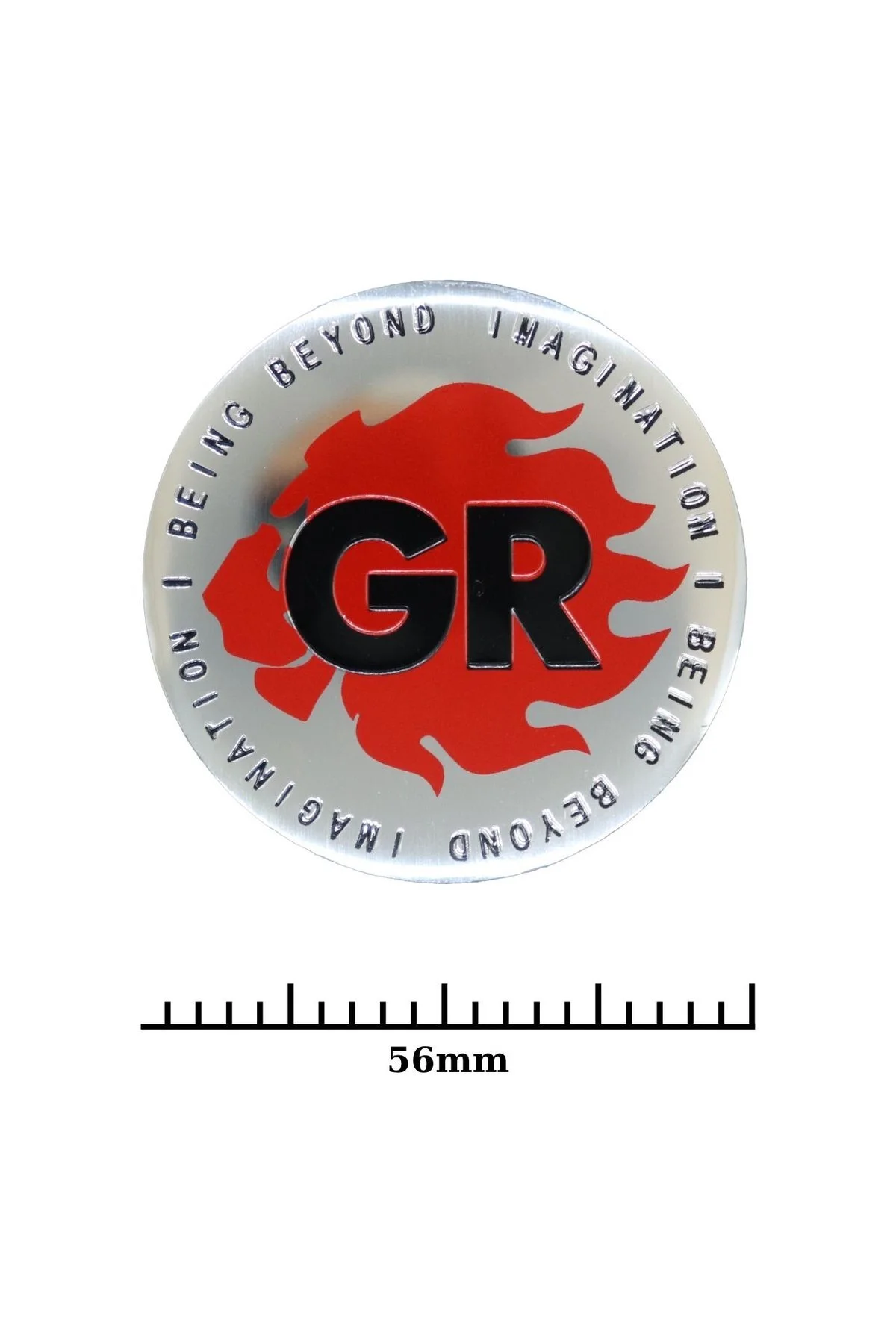 Jant Göbek Arma İthal Metal Sticker GR Dizayn - OTOCİRİT Görsel 2