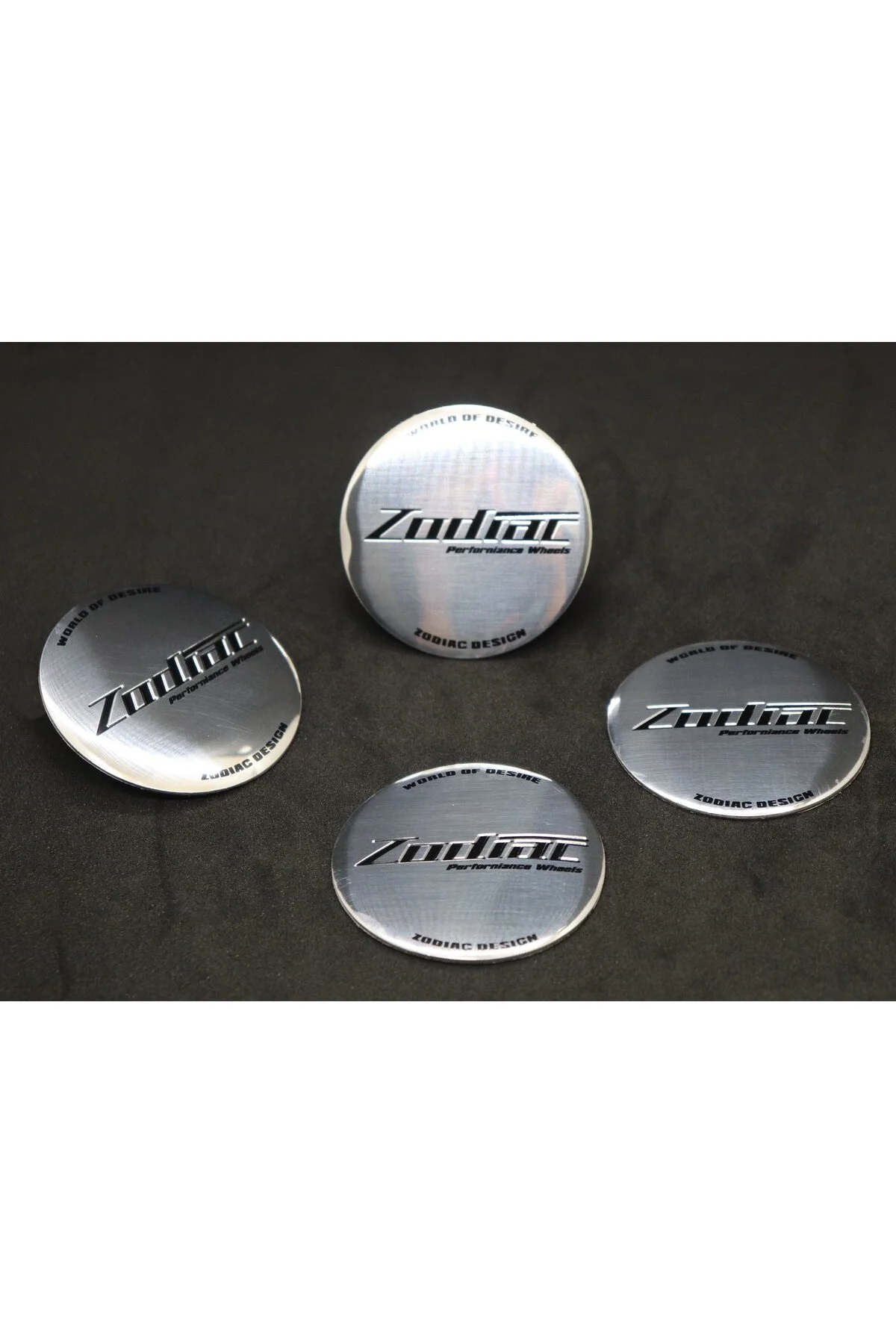 Jant Göbek Arma İthal Metal Sticker Zodiac Dizayn