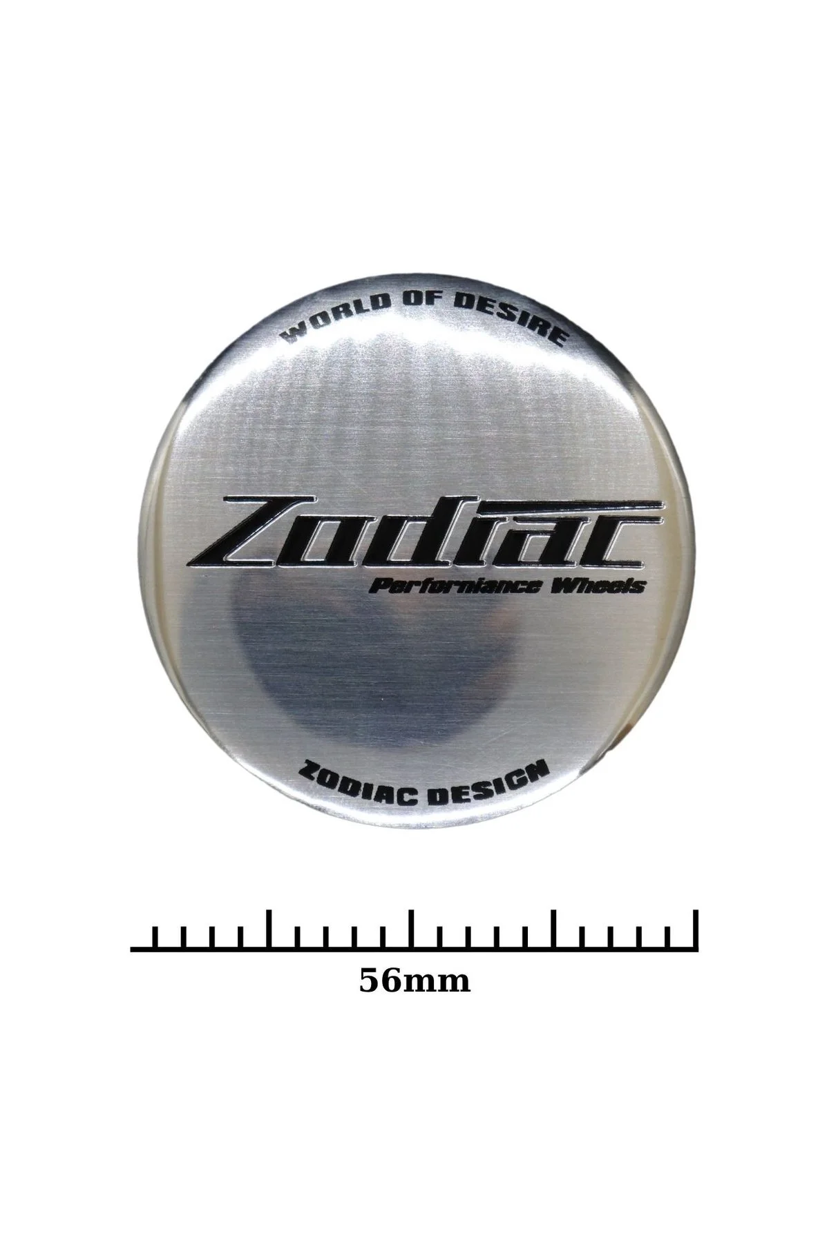 Jant Göbek Arma İthal Metal Sticker Zodiac Dizayn - OTOCİRİT Görsel 2