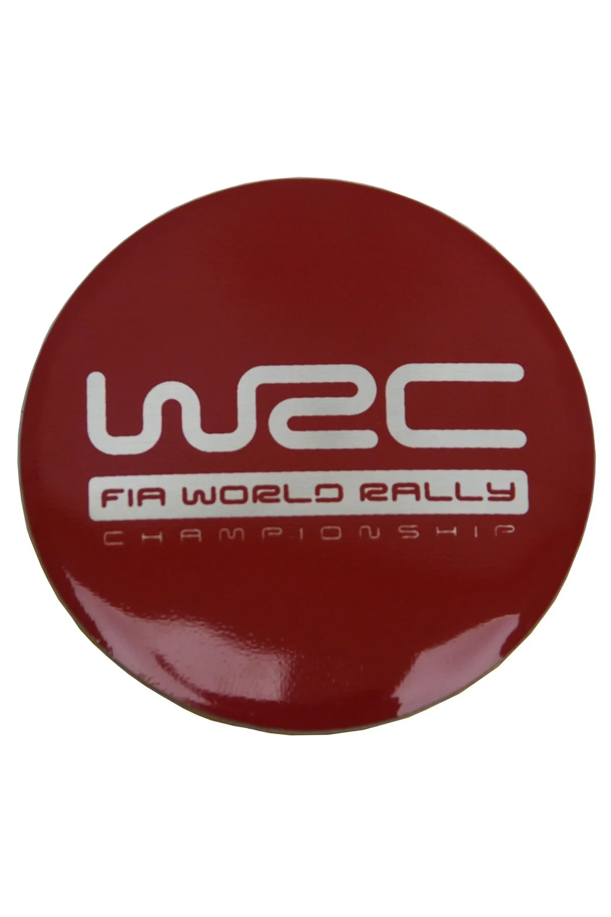 Jant Göbek Arma WRC Red Sticker 4'lü Set