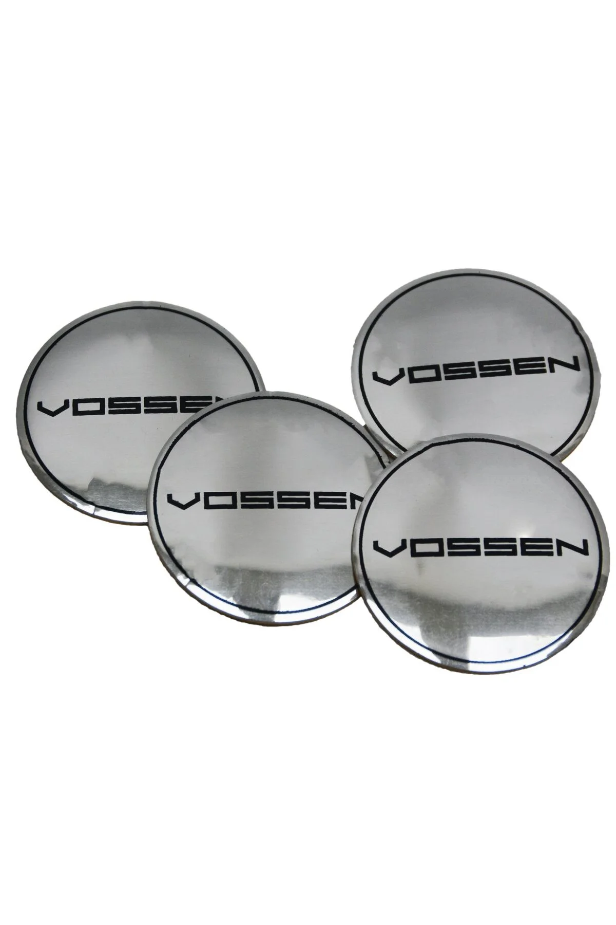 Jant Göbek Arma Vossen Grey Sticker 4'lü Set - OTOCİRİT Görsel 3