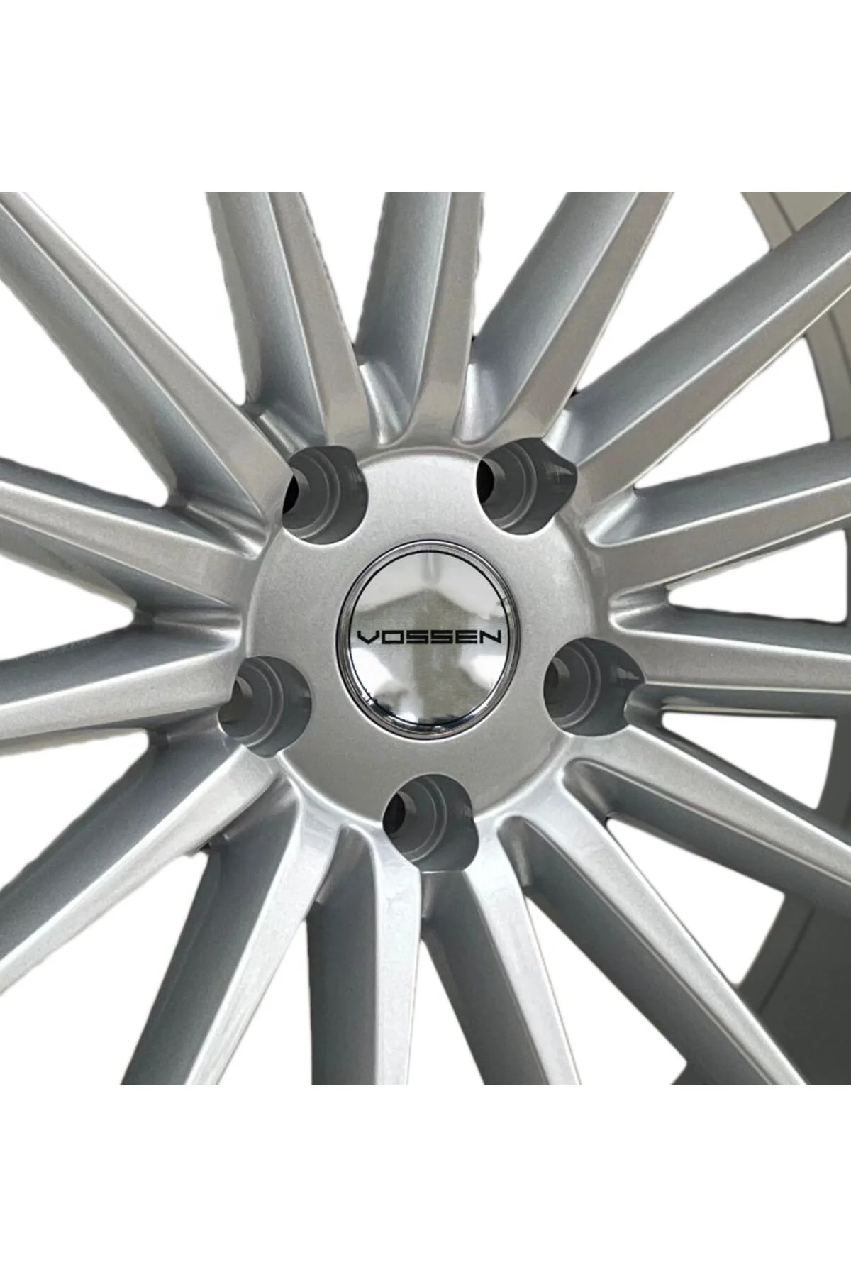 Jant Göbek Arma Vossen Grey Sticker 4'lü Set - OTOCİRİT Görsel 2
