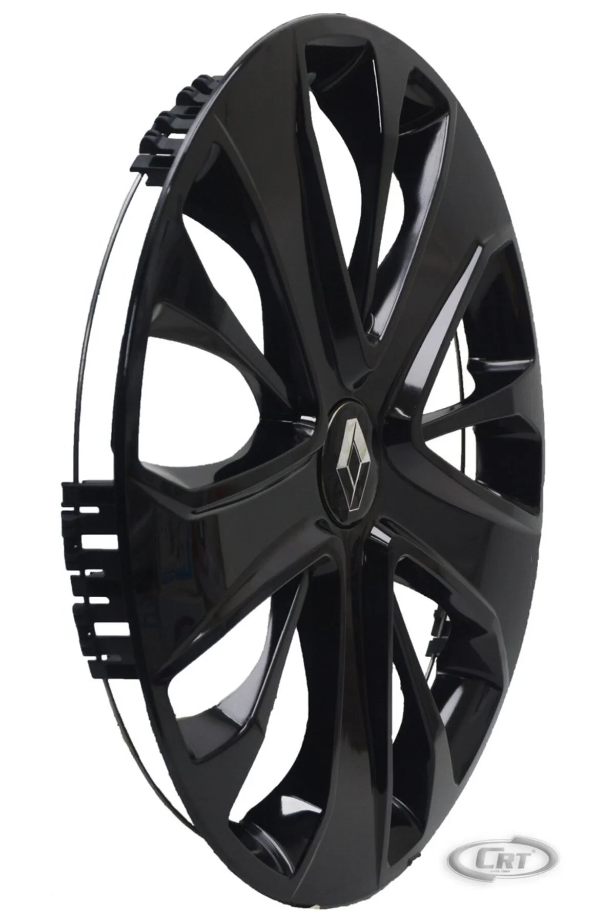 Jant Kapağı Kırılmaz 15" Clio 4 Parlak Siyah Model (1 ADET OLARAK) (Çıkartma Hediyeli) - OTOCİRİT Görsel 2
