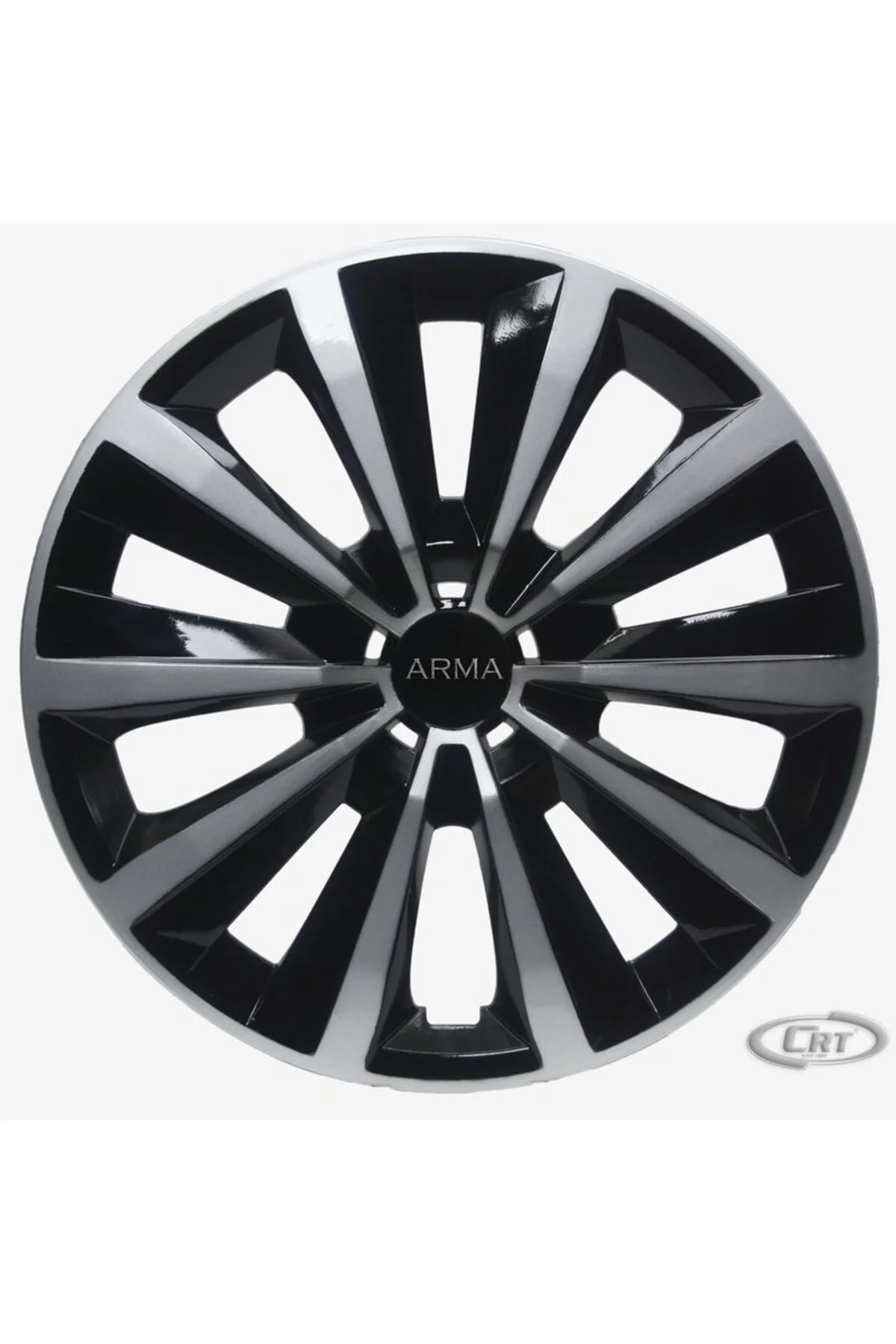 Jant Kapağı Siyah-Gri Kırılmaz 14" Express Model (Amblem Hediyeli) (1 ADET)