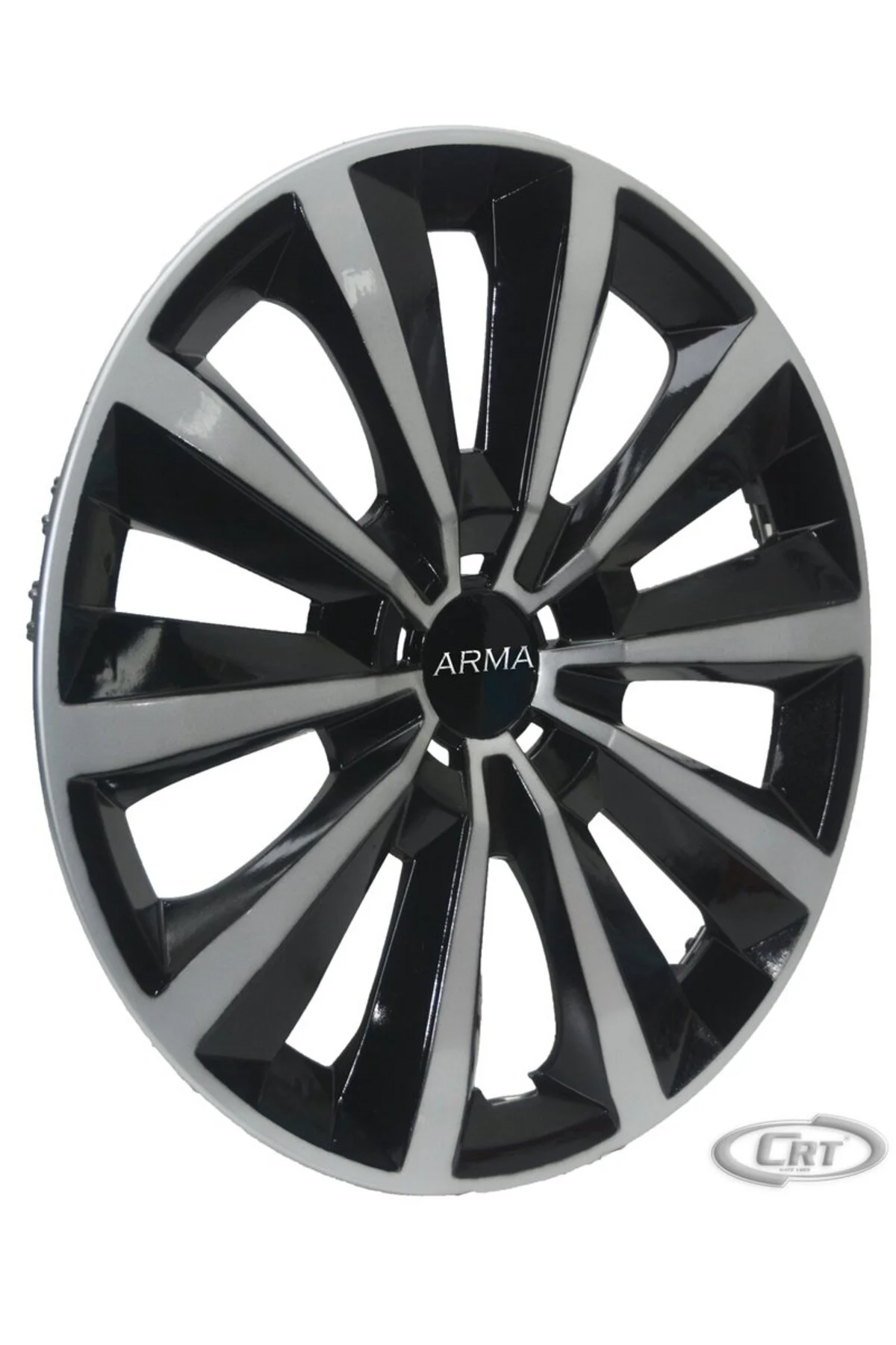 Jant Kapağı Siyah-Gri Kırılmaz 14" Express Model (Amblem Hediyeli) (1 ADET) - OTOCİRİT Görsel 2