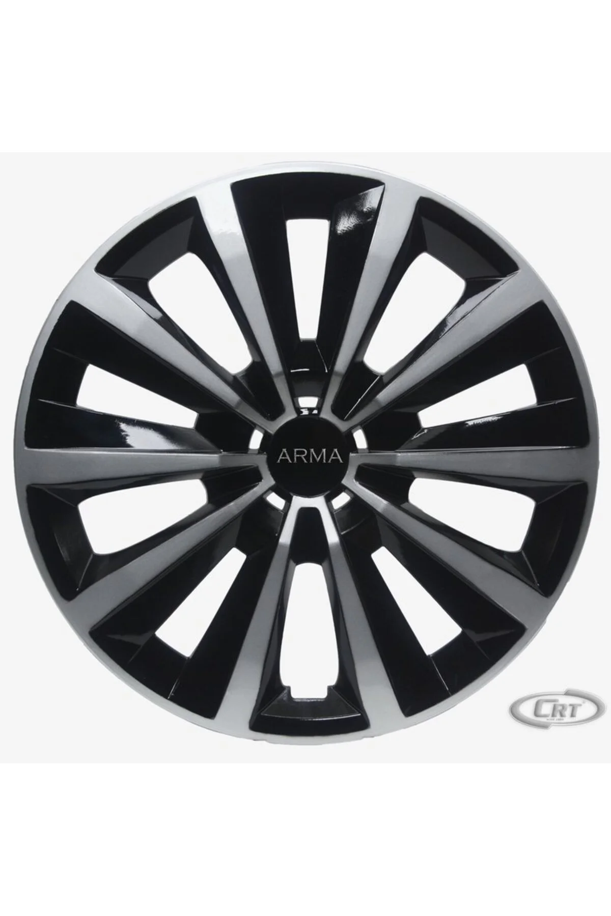 Jant Kapağı Siyah-Gri Kırılmaz 15" Express Model (Amblem Hediyeli) (1 ADET)