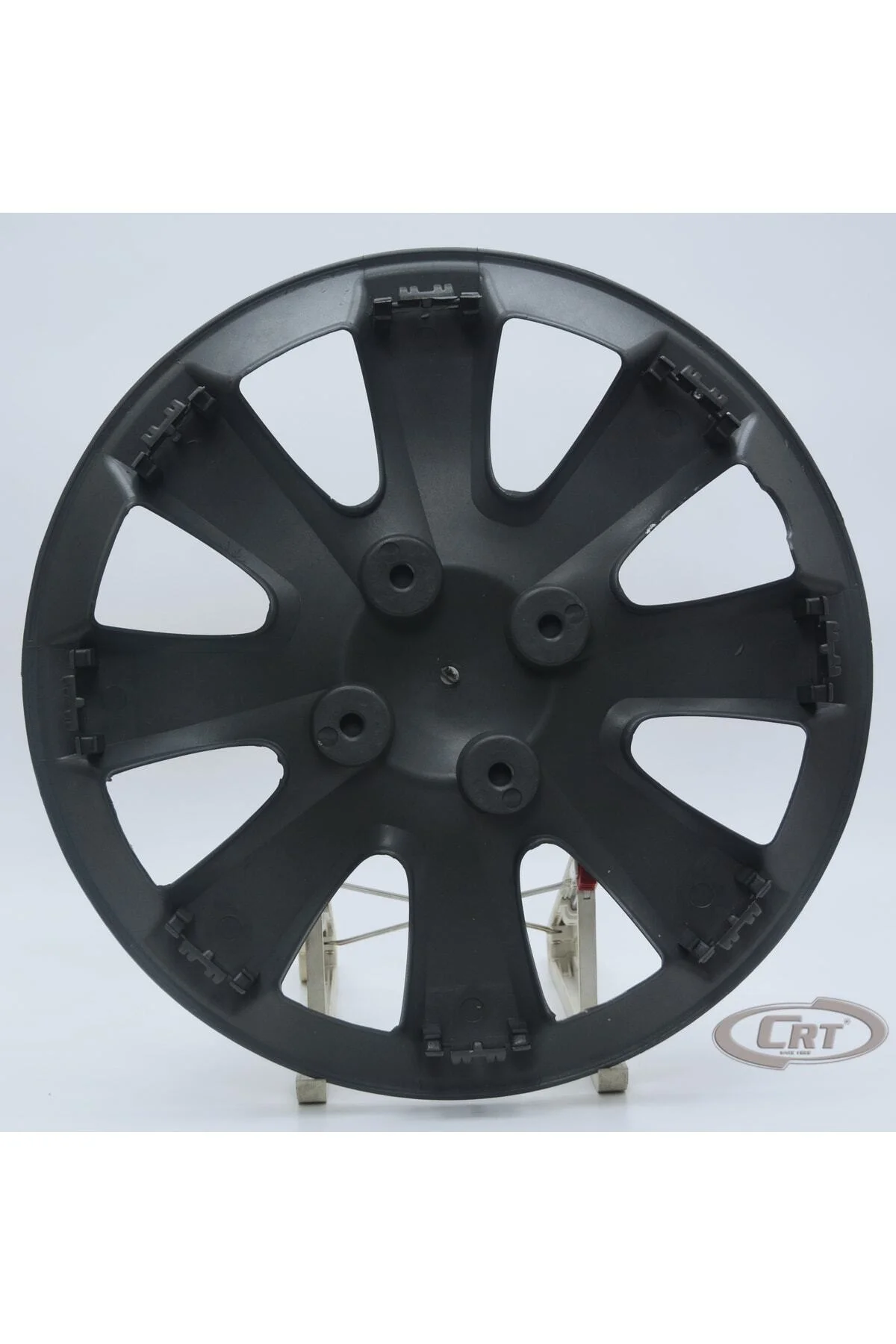 Jant Kapağı Siyah-gri Kırılmaz 15" Peugeot Model (amblem Hediyeli) (1 Adet) - OTOCİRİT Görsel 2