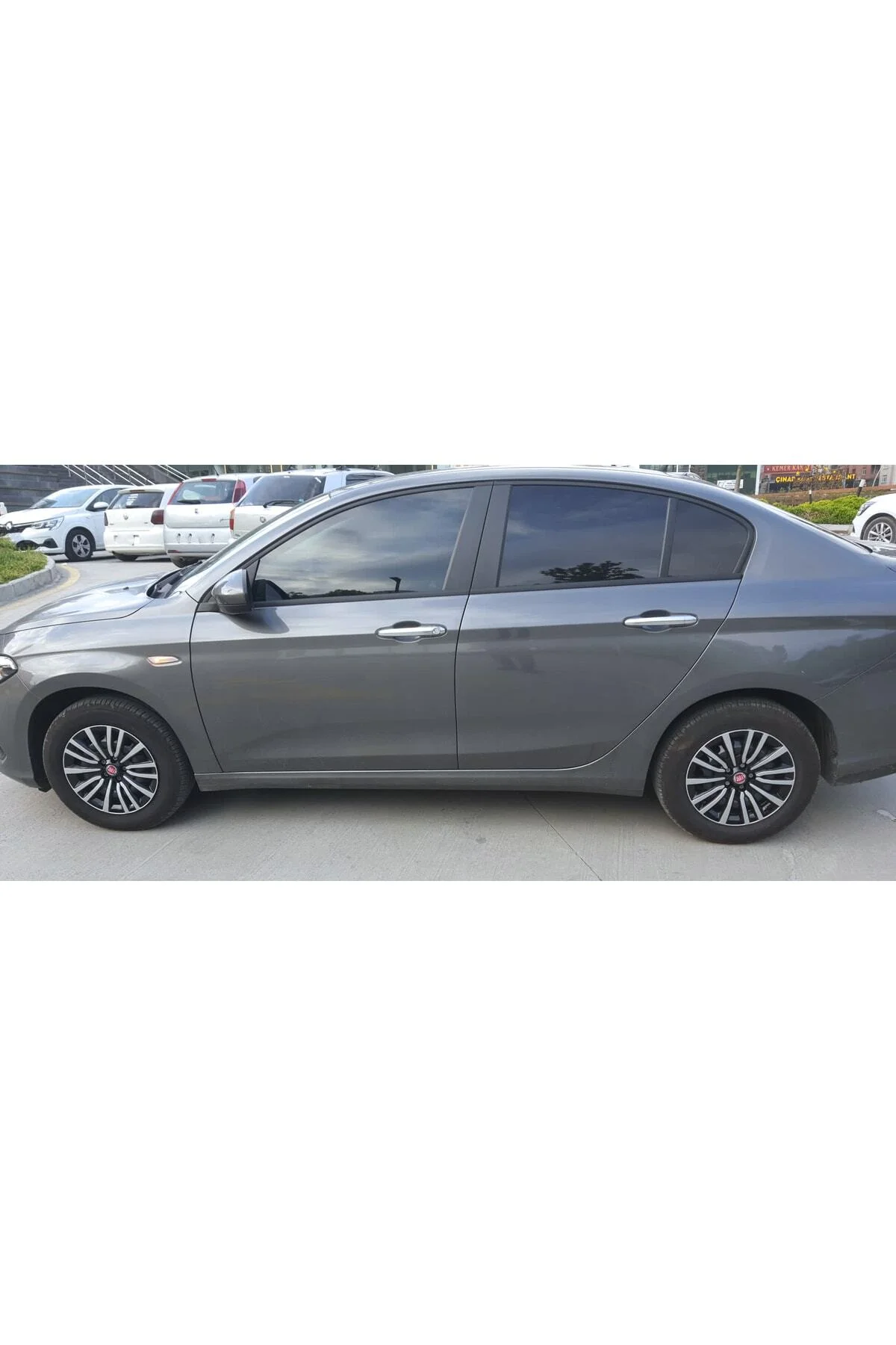 Jant Kapağı Siyah-gri Kırılmaz 15" Egea 5 Bijon Model (amblem Hediyeli) (1 Adet) - OTOCİRİT Görsel 4