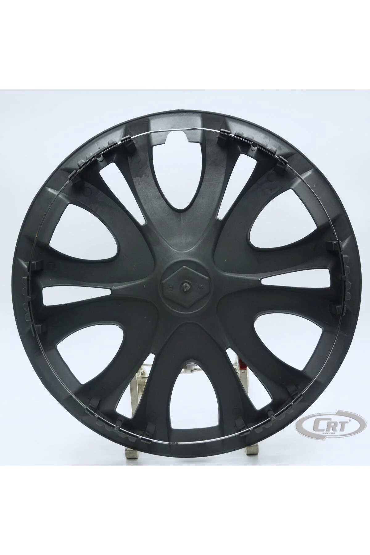 Jant Kapağı Siyah-gri Kırılmaz 15" Renault Model (amblem Hediyeli) (1 Adet) - OTOCİRİT Görsel 2