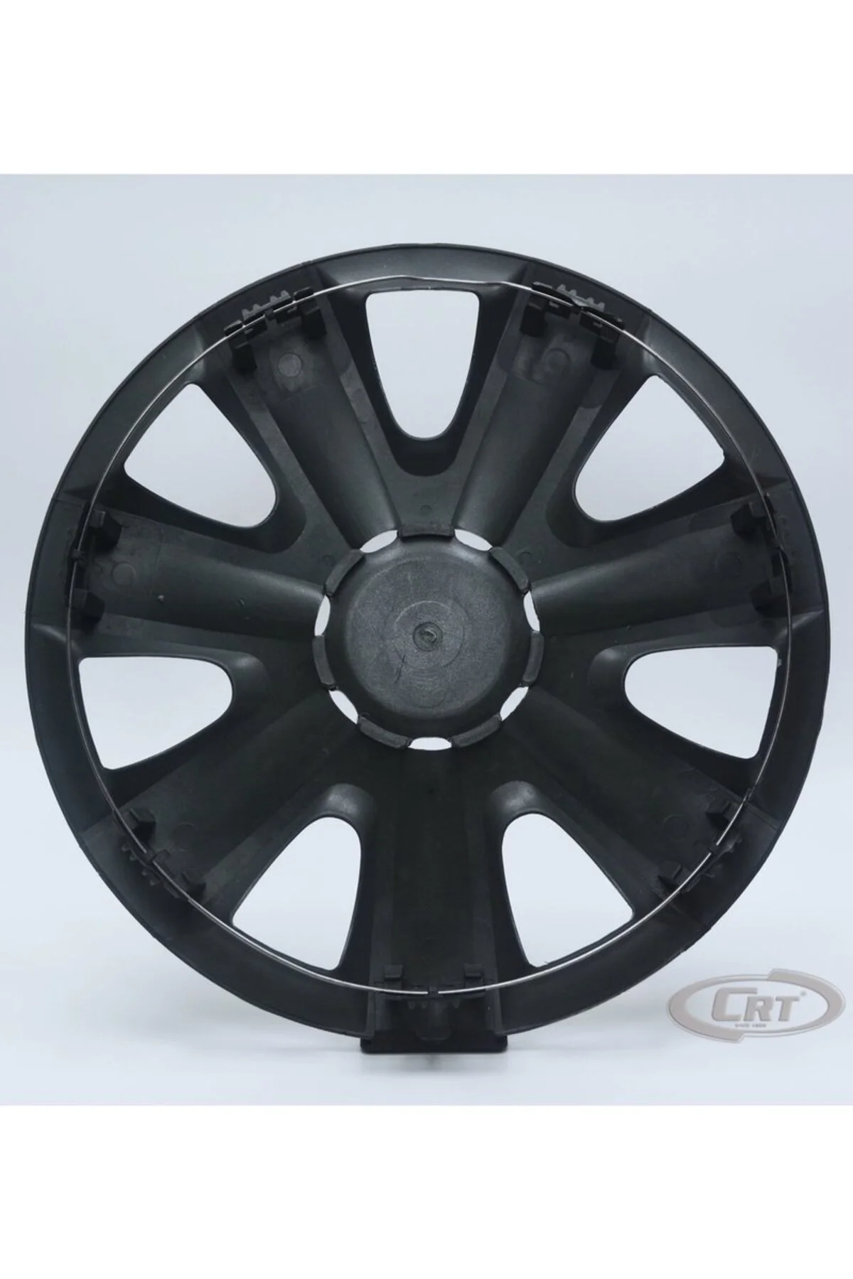 Jant Kapağı Siyah-gri Kırılmaz 14" Vw Model (amblem Hediyeli) (1 Adet) - OTOCİRİT Görsel 2