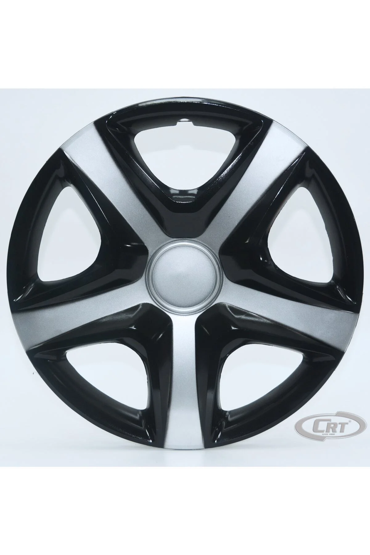 Jant Kapağı Siyah-gri Kırılmaz 16" Yıldız Model (amblem Hediyeli) (1 Adet)