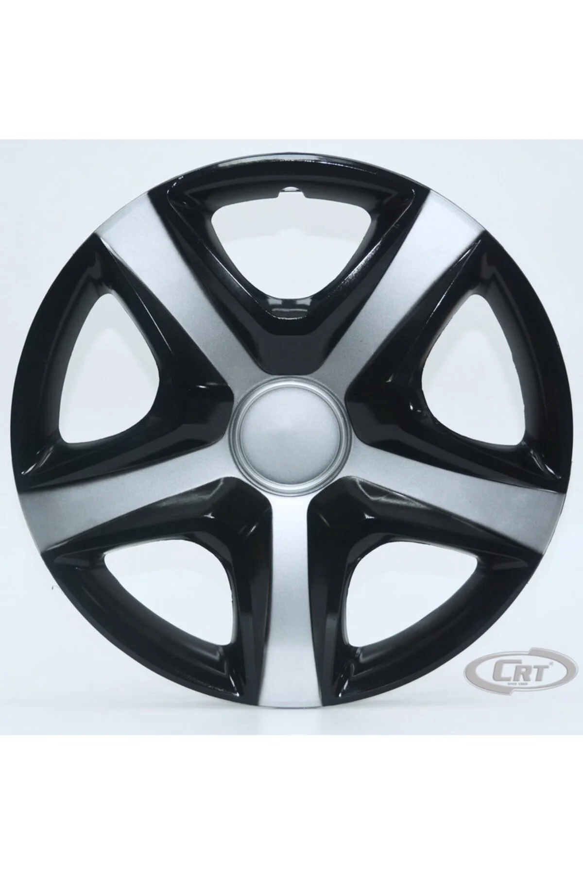Jant Kapağı Siyah-gri Kırılmaz 13" Yıldız Model (amblem Hediyeli) (1 Adet)