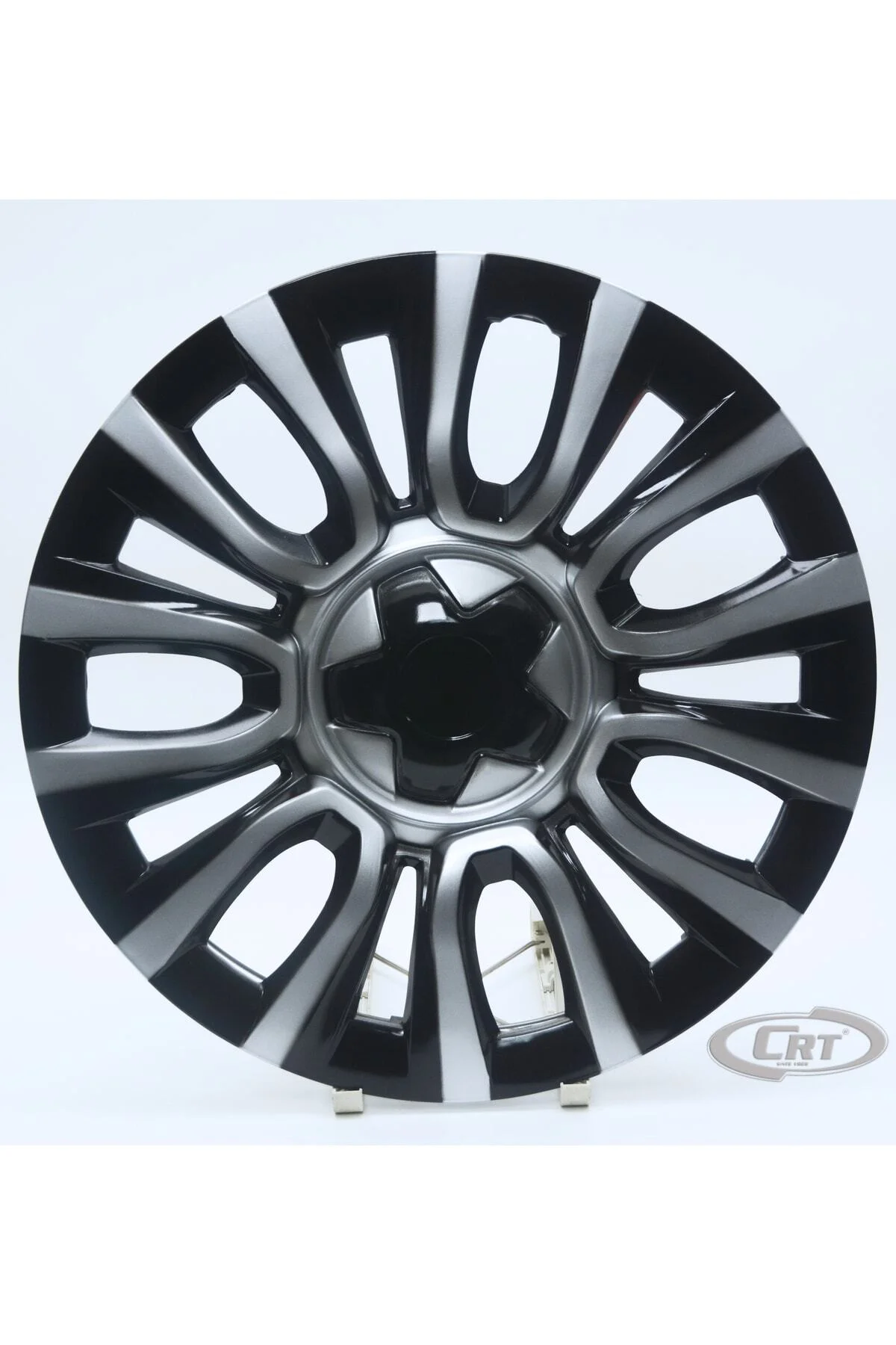 Jant Kapağı Siyah-gri Kırılmaz 15" Egea Model (amblem Hediyeli) (1 Adet)