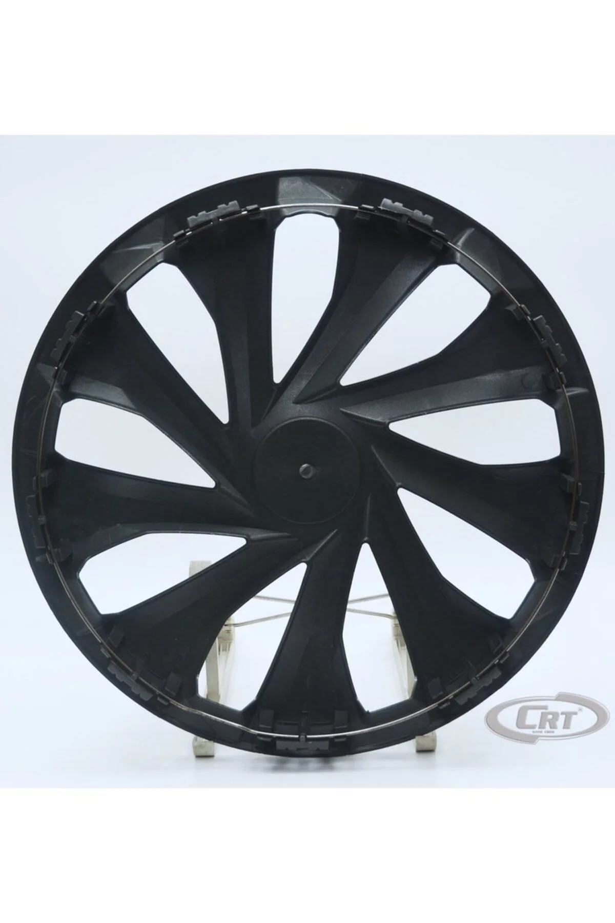 Jant Kapağı Siyah-gri Kırılmaz 14" Universal Model (amblem Hediyeli) (1 Adet) - OTOCİRİT Görsel 2