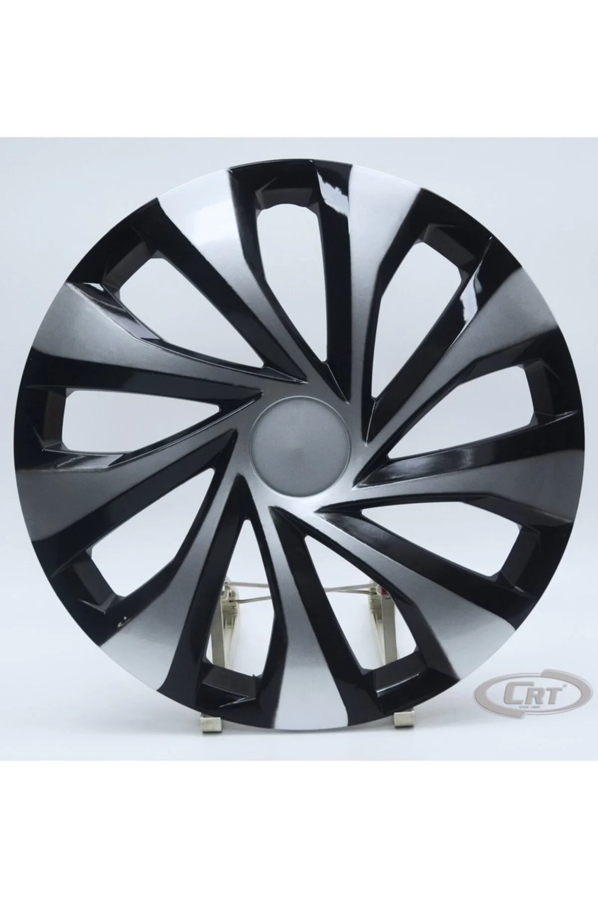 Jant Kapağı Siyah-gri Kırılmaz 16" Universal Model (amblem Hediyeli) (1 Adet)