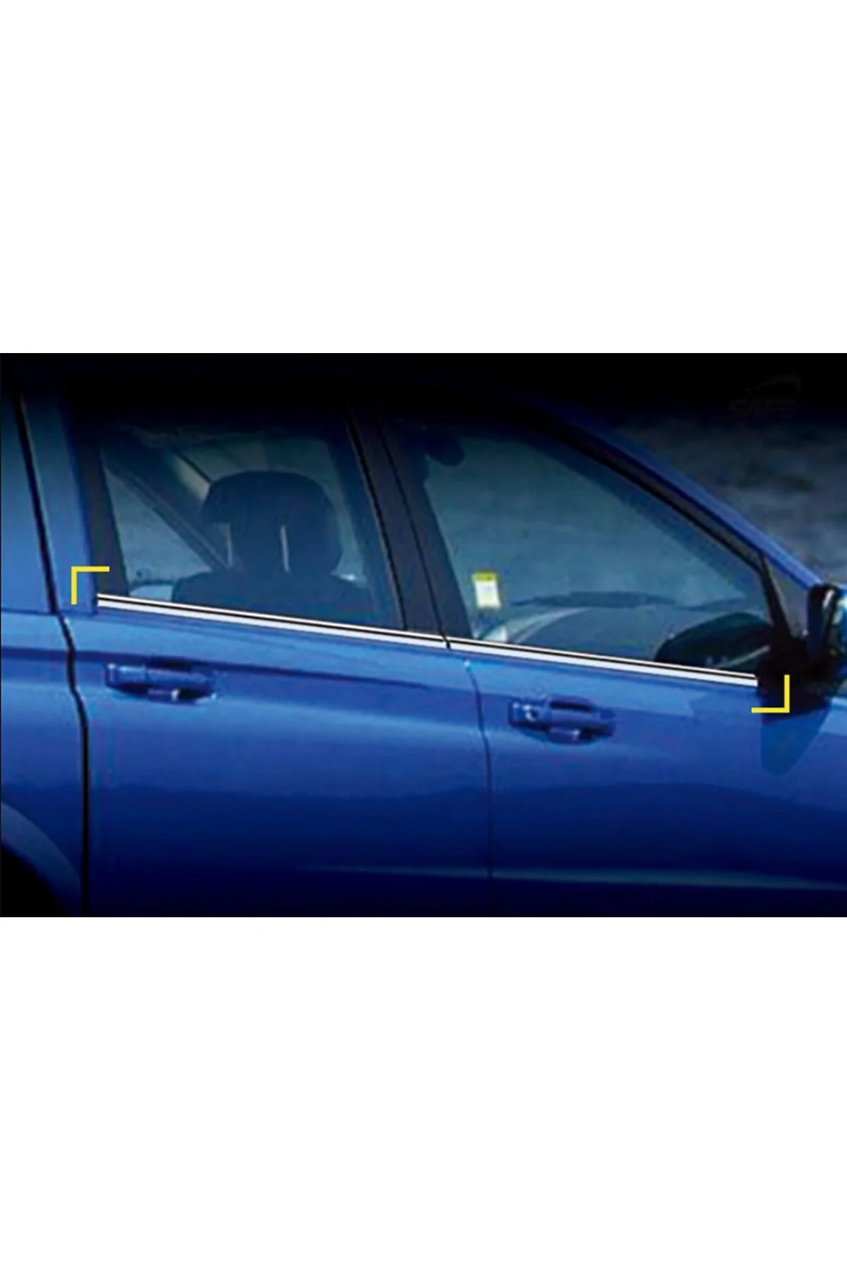 SsangYong Korando Sports 2012- Cam Çıta ABS Kromu (Made in Korea) - OTOCİRİT Görsel 2