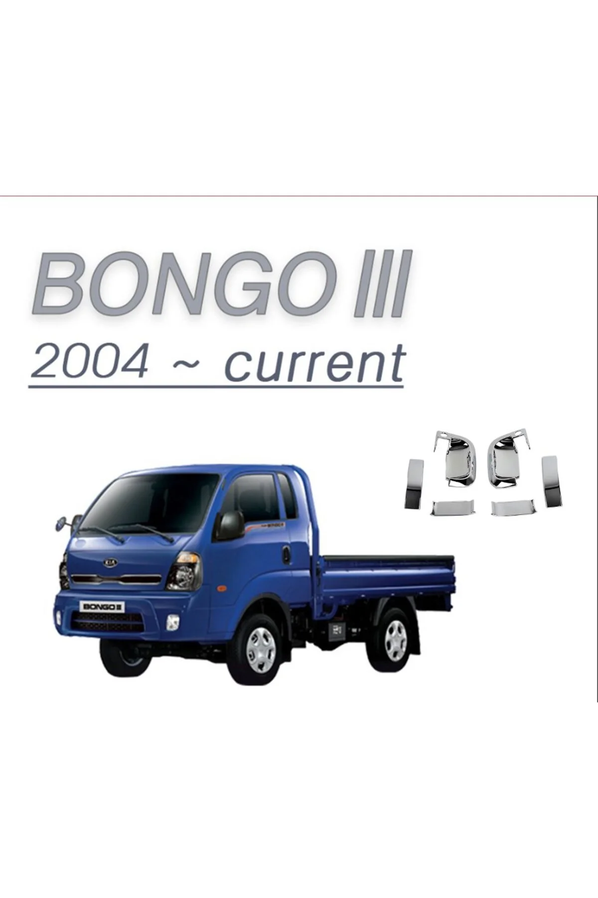 Kia Bongo 3 2004- Kapı Kolu ABS Krom OEM (Made in Korea)