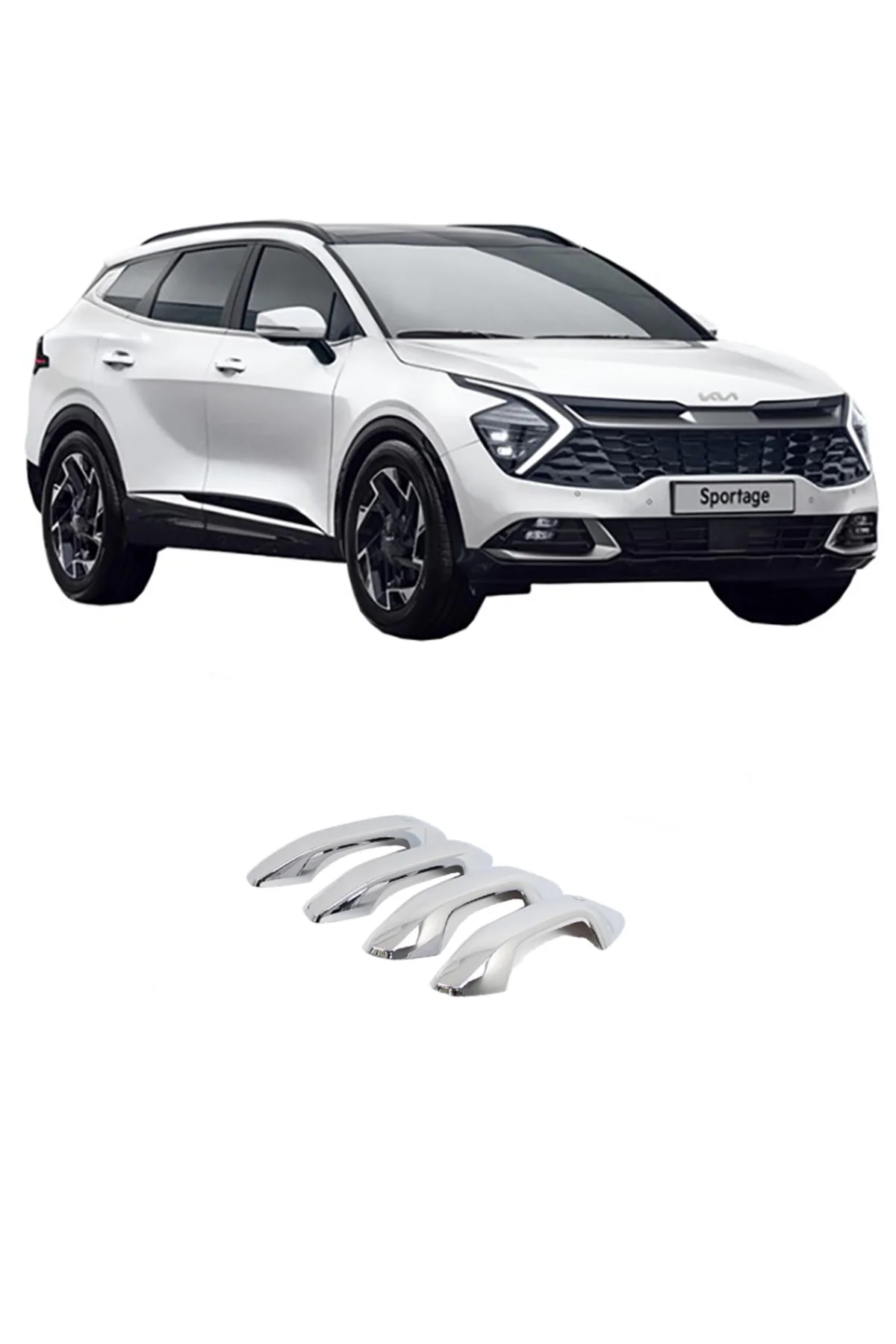 Kia Sportage 2021- Kapı Kolu ABS Kromu OEM (Made in Korea)