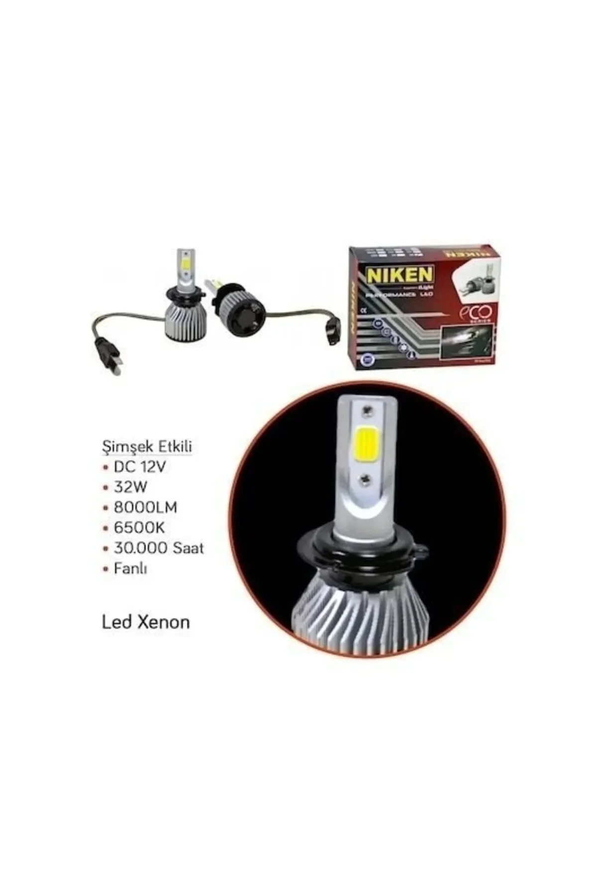 Led Zenon Eco Serisi Eco H7 - Niken Görsel 3