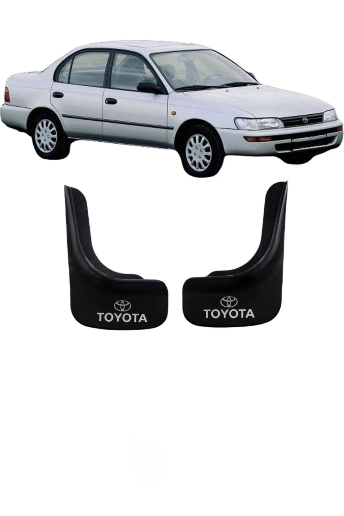 Toyota Paçalık Kabuklu 2'li Ön ve Arka Uyumlu