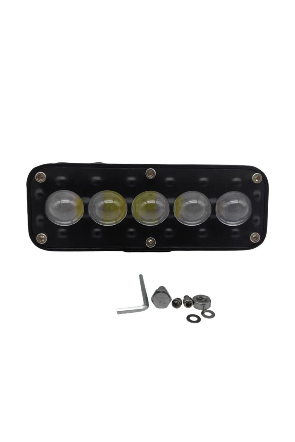 Offroad sis lambası 2 x4 x 11,5cm beyaz-sarı gündüz ledi kırmızı / LASS384