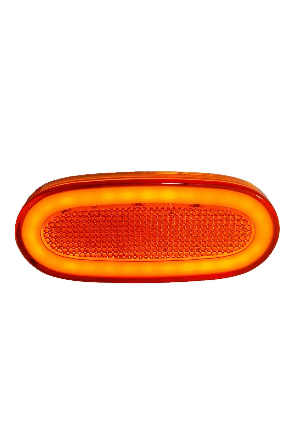 Sarı Oval Lamba Led Neon